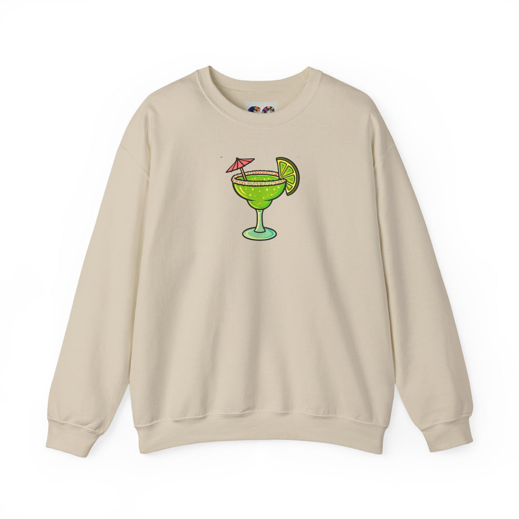 Crewneck Sweatshirt — Margarita Cocktail Graphic