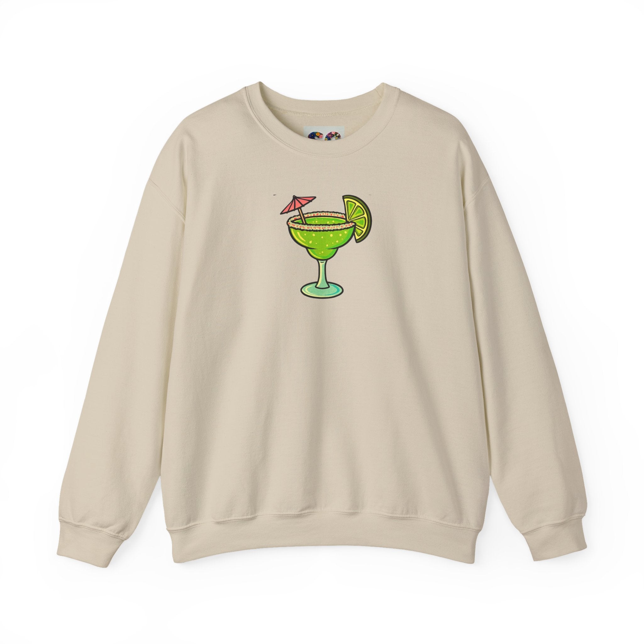 Crewneck Sweatshirt — Margarita Cocktail Graphic