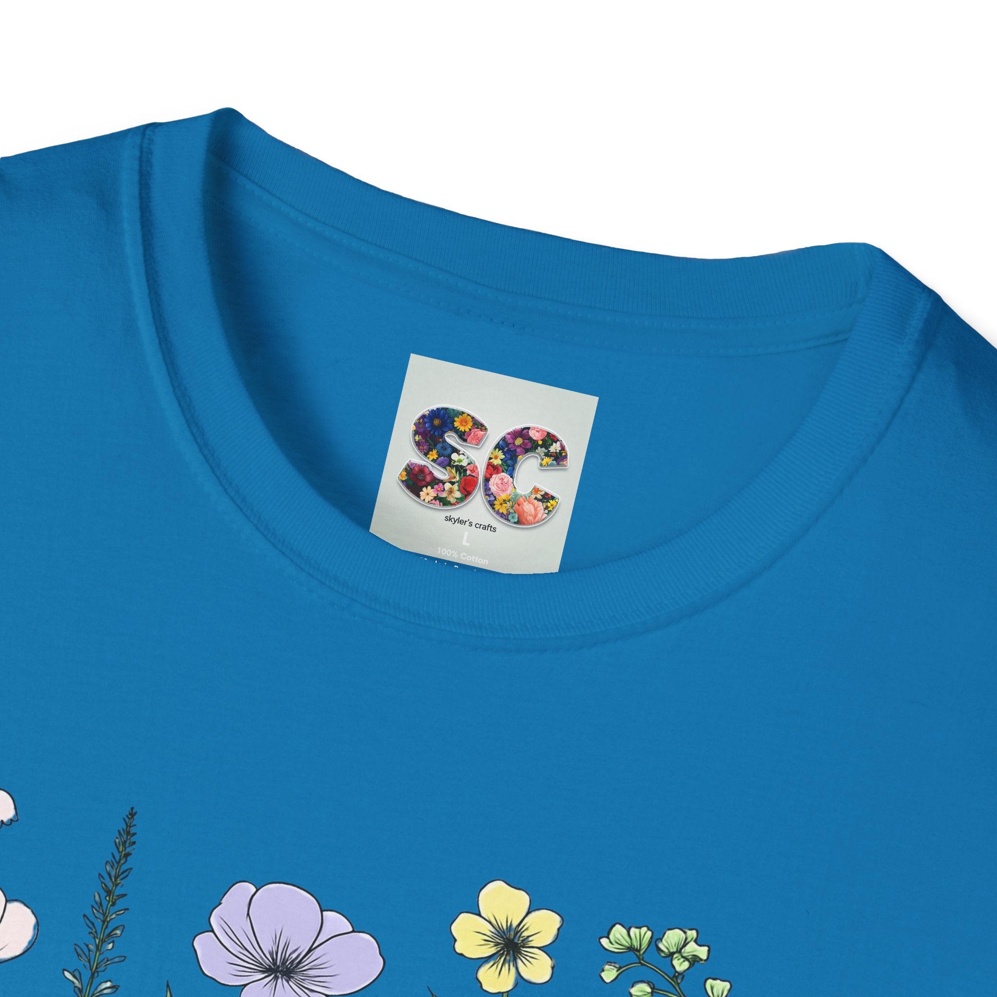 Wildflower Garden T‑Shirt — "You Belong Among the Wildflowers" Floral Tee