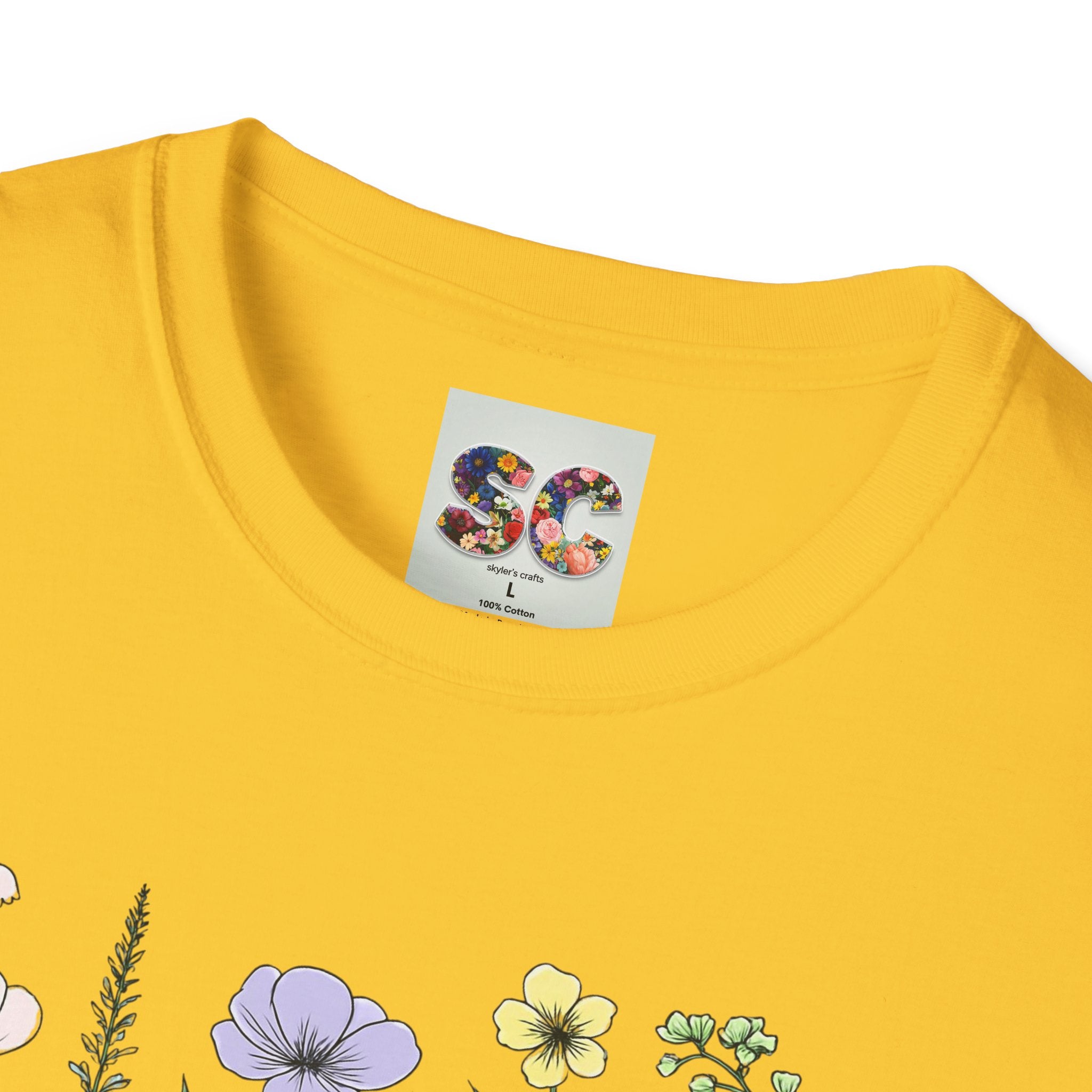 Wildflower Garden T‑Shirt — "You Belong Among the Wildflowers" Floral Tee