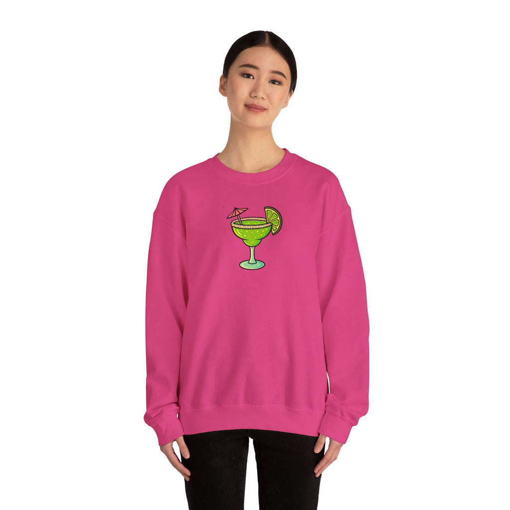 Crewneck Sweatshirt — Margarita Cocktail Graphic
