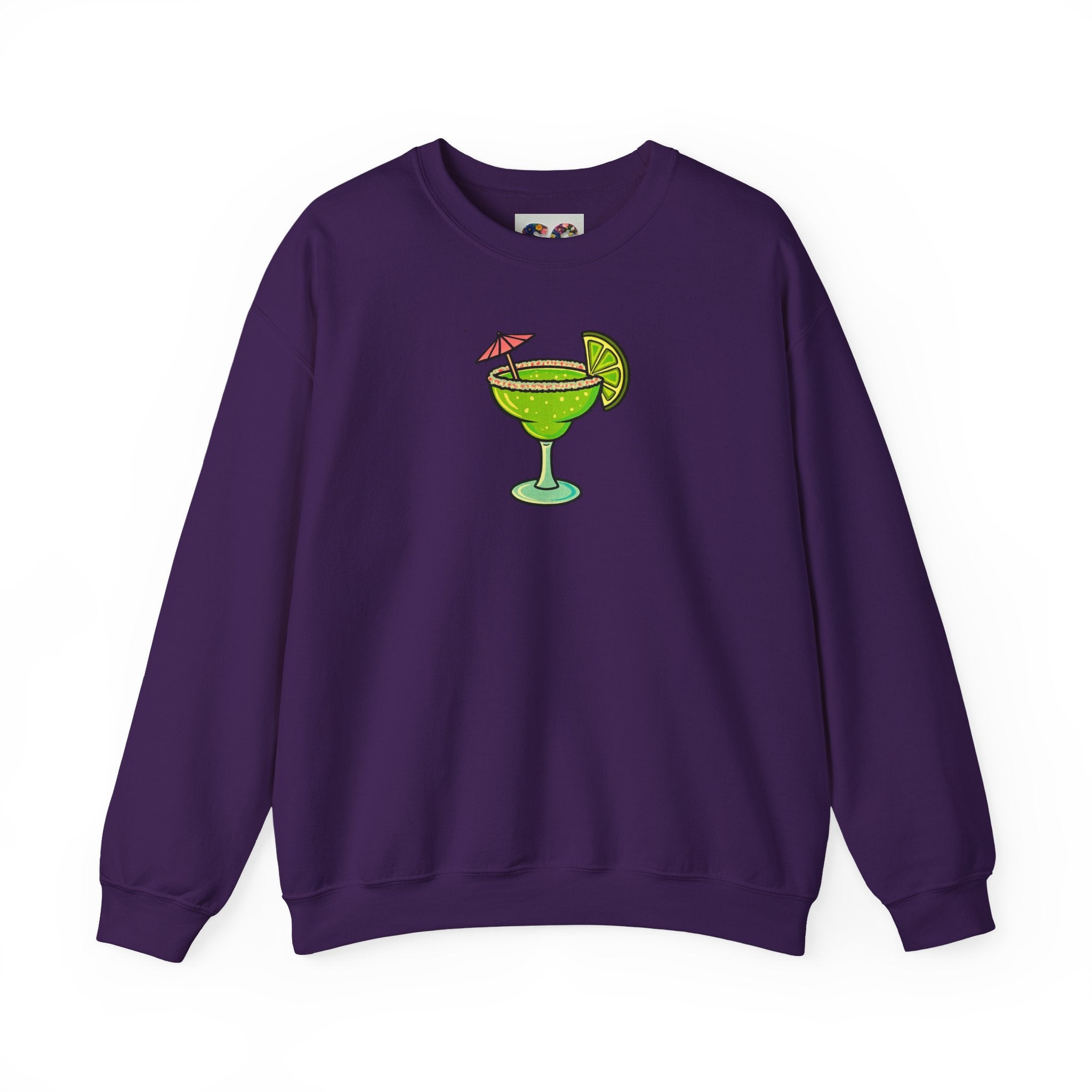 Crewneck Sweatshirt — Margarita Cocktail Graphic