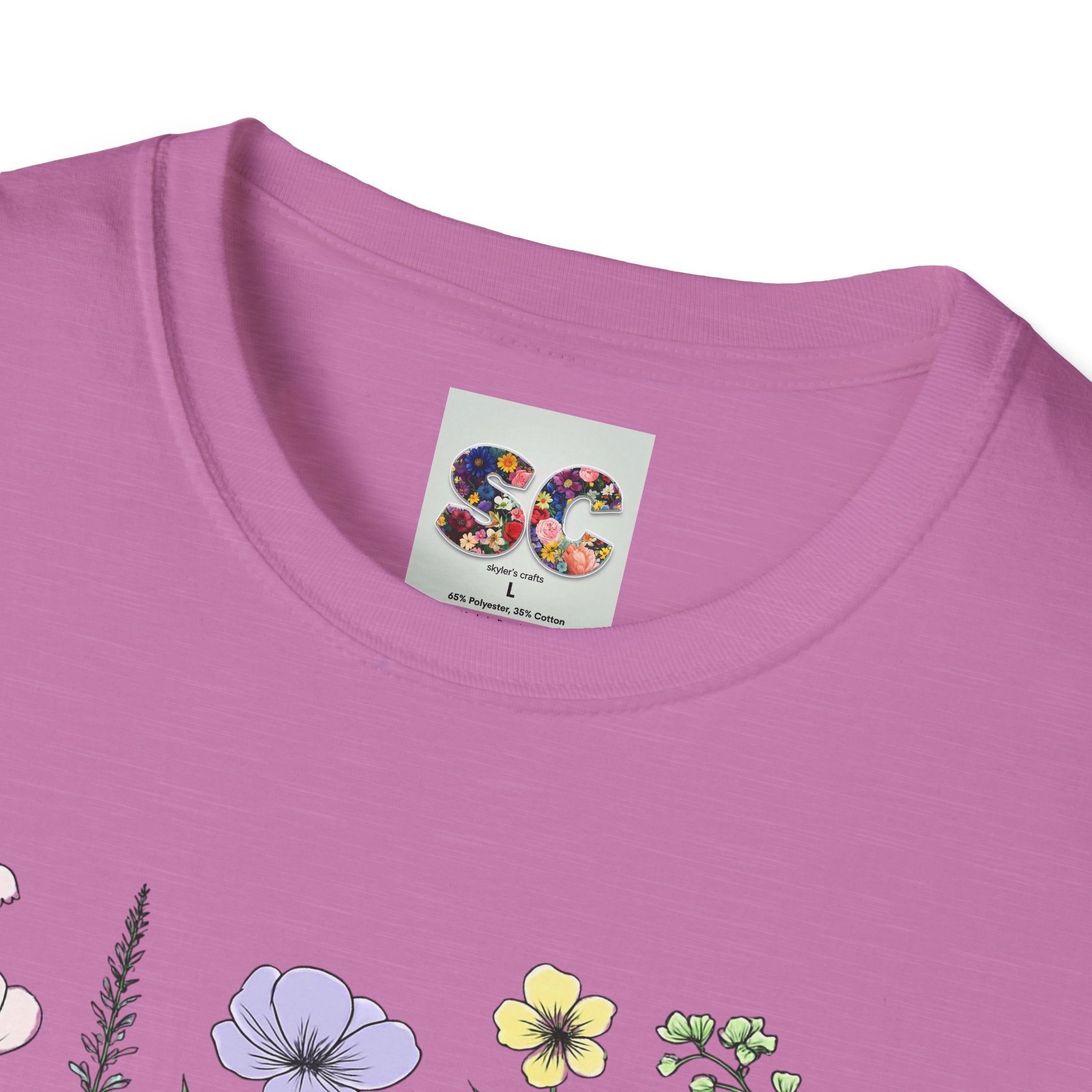Wildflower Garden T‑Shirt — "You Belong Among the Wildflowers" Floral Tee