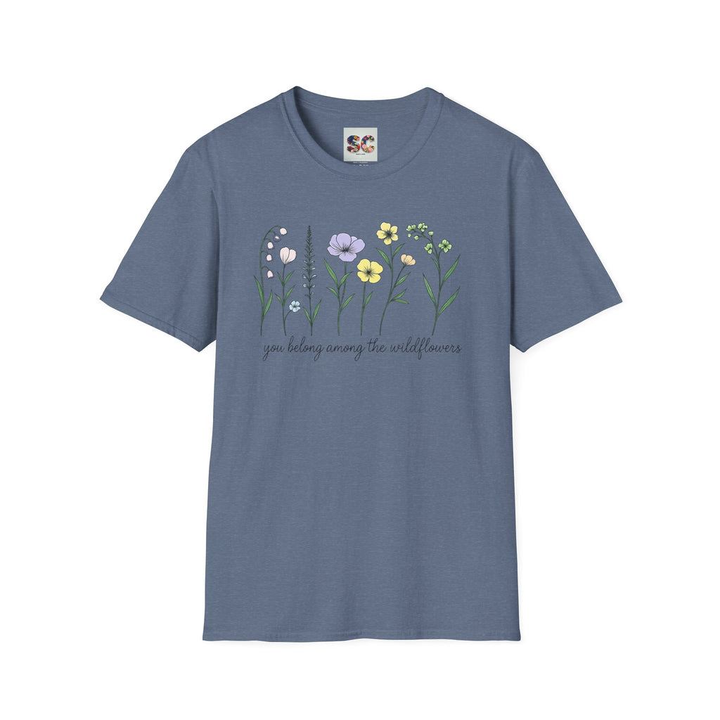 Wildflower Garden T‑Shirt — "You Belong Among the Wildflowers" Floral Tee