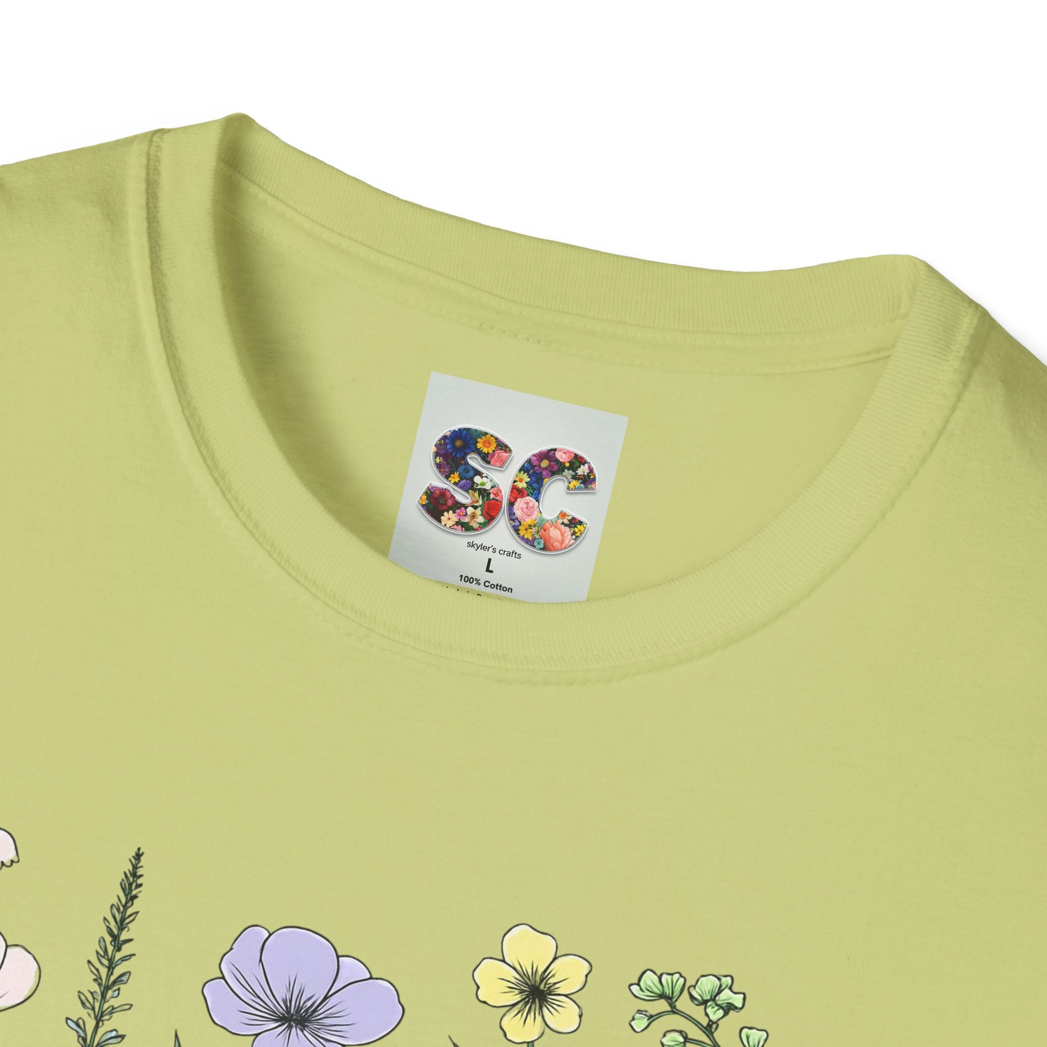 Wildflower Garden T‑Shirt — "You Belong Among the Wildflowers" Floral Tee