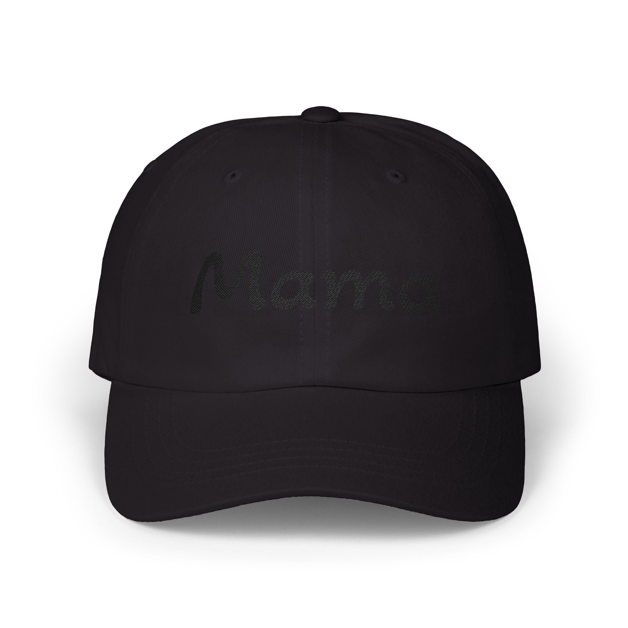 Mama Embroidered Dad Cap — Classic Cotton Baseball Hat for Moms