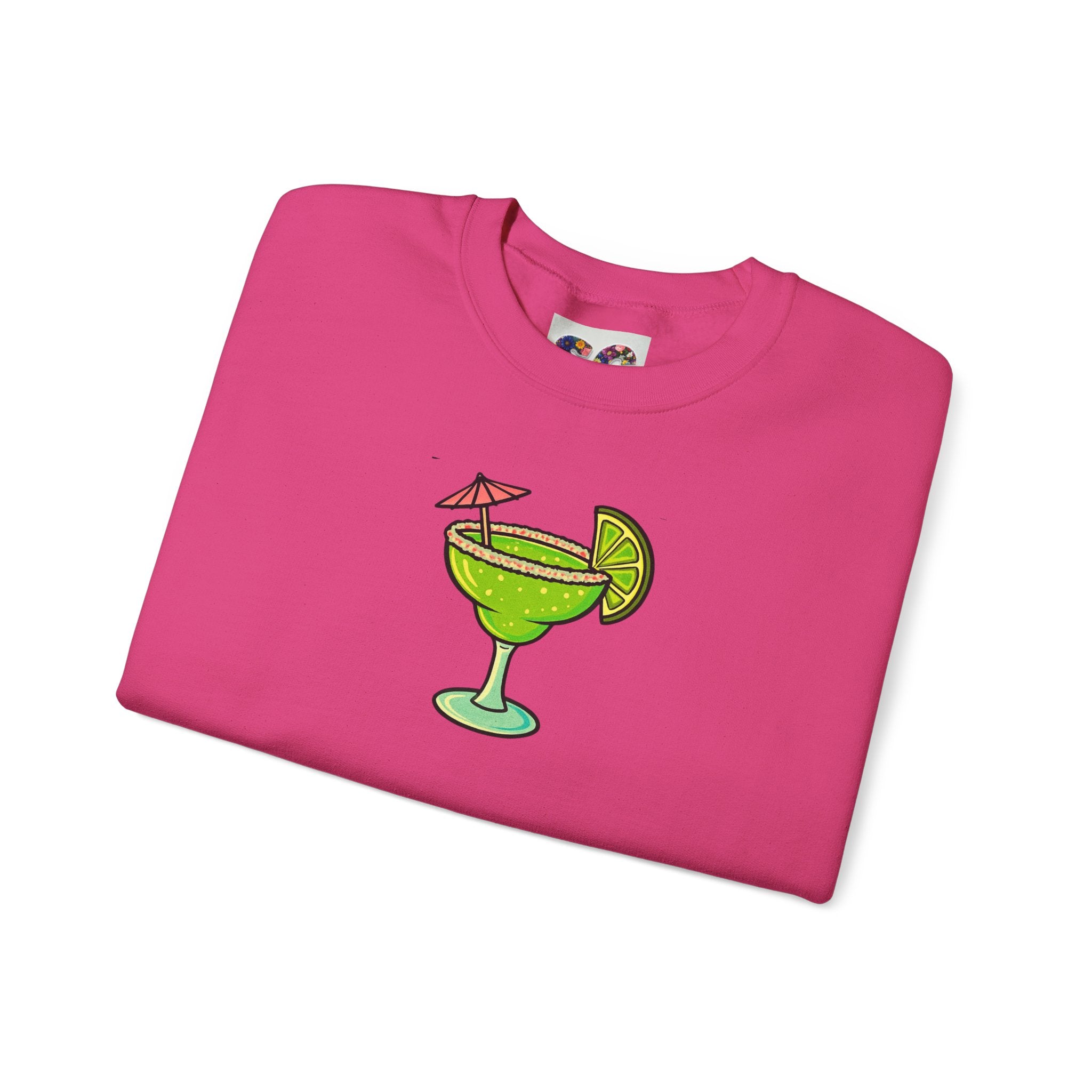 Crewneck Sweatshirt — Margarita Cocktail Graphic