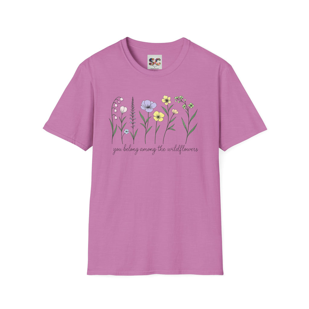 Wildflower Garden T‑Shirt — "You Belong Among the Wildflowers" Floral Tee