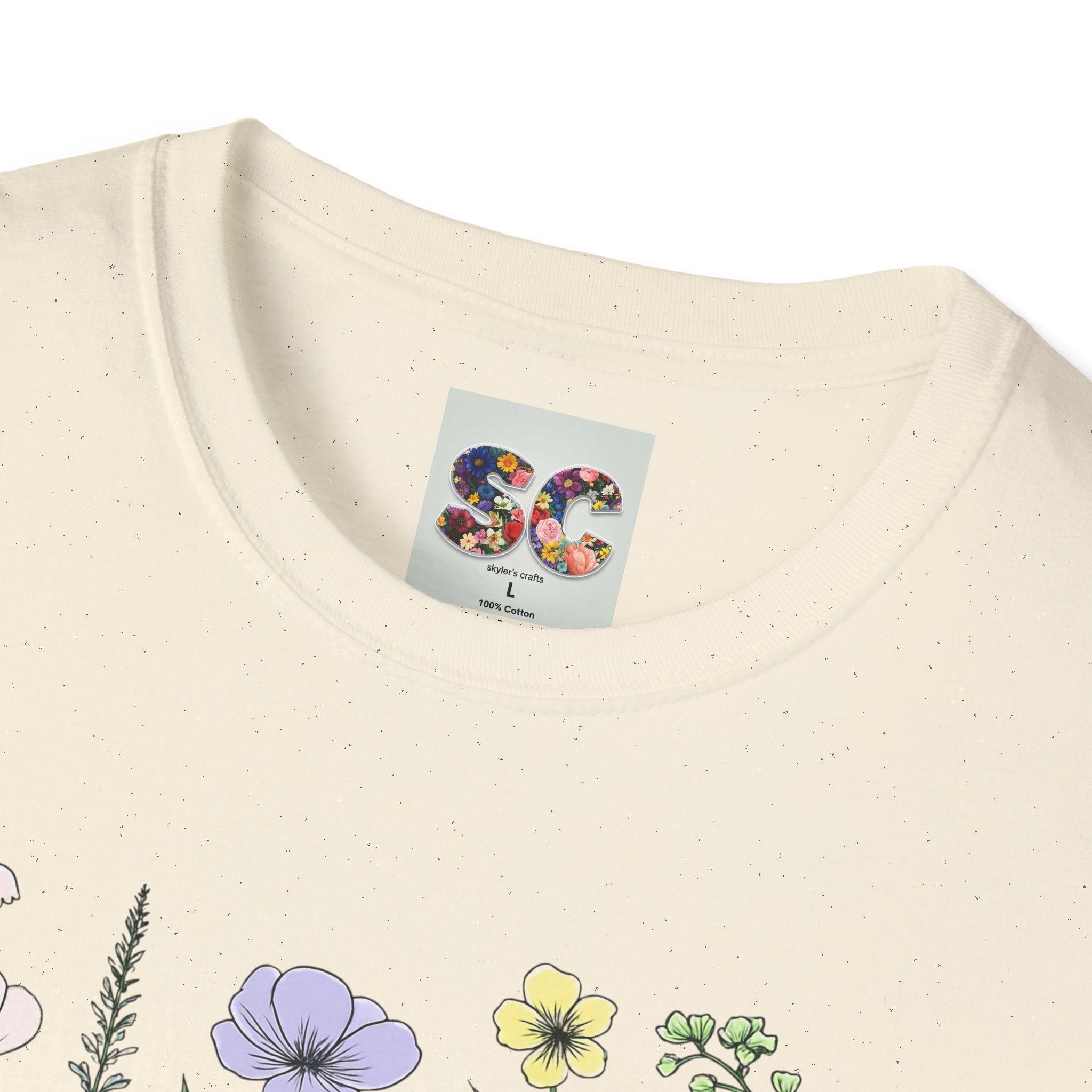 Wildflower Garden T‑Shirt — "You Belong Among the Wildflowers" Floral Tee