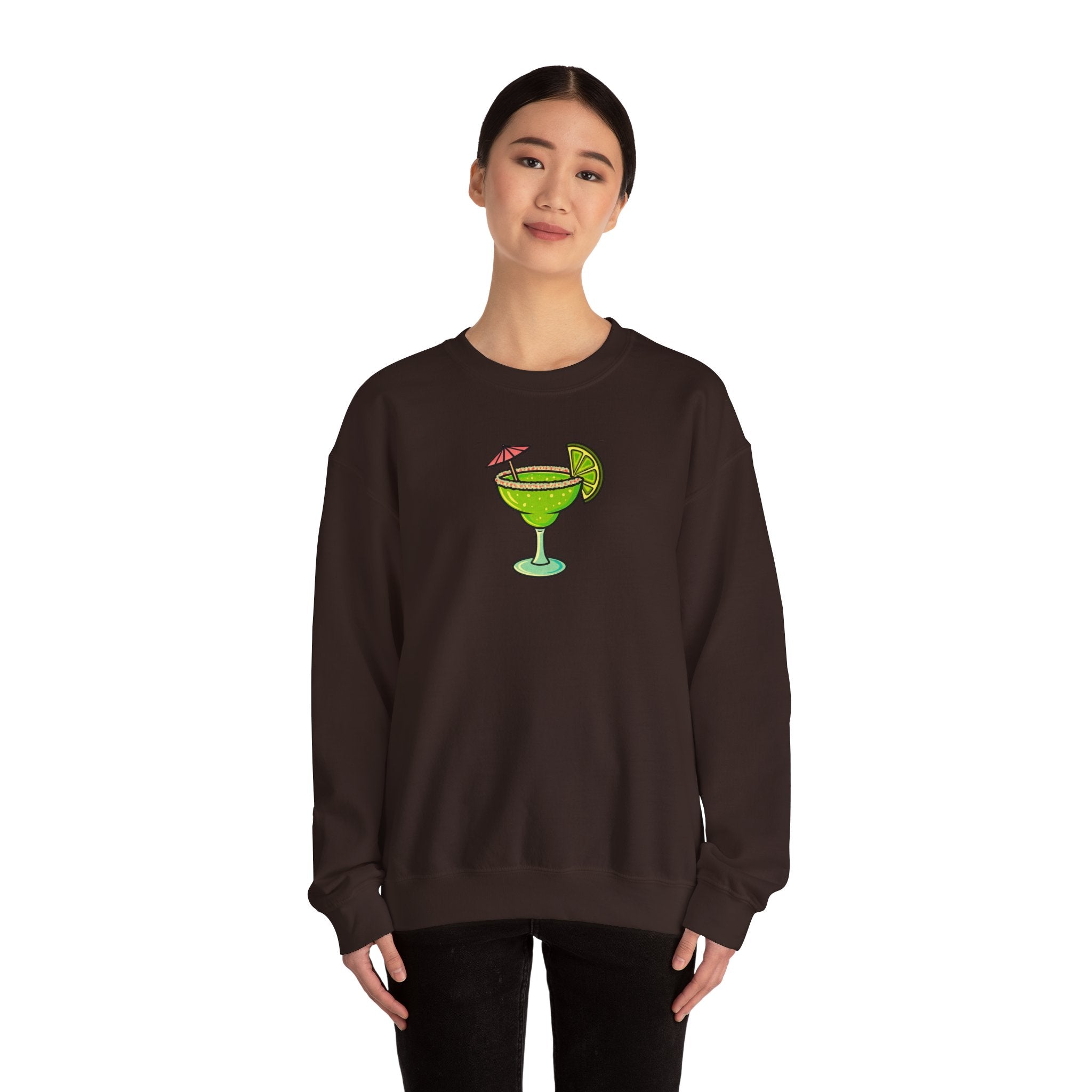 Crewneck Sweatshirt — Margarita Cocktail Graphic