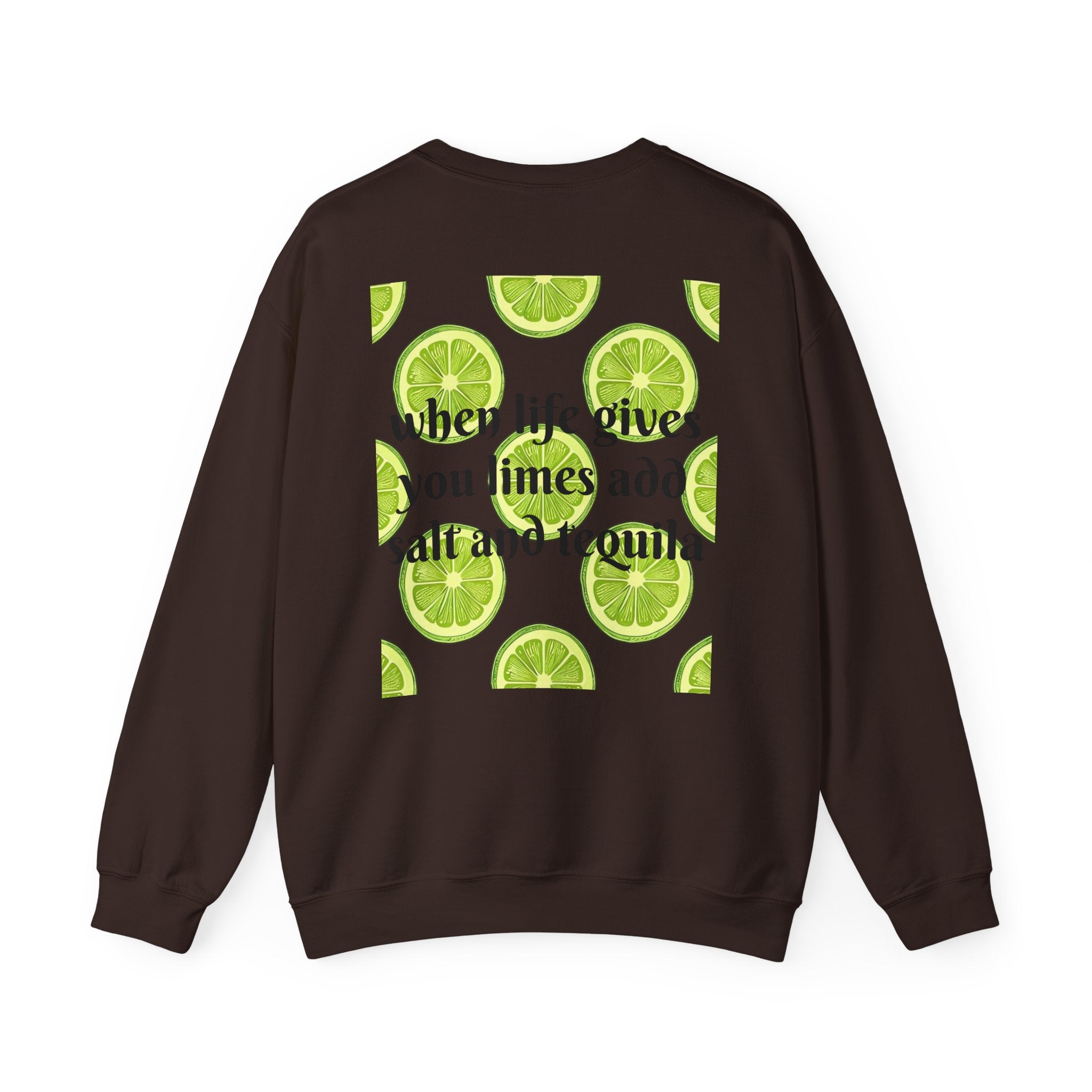 Crewneck Sweatshirt — Margarita Cocktail Graphic