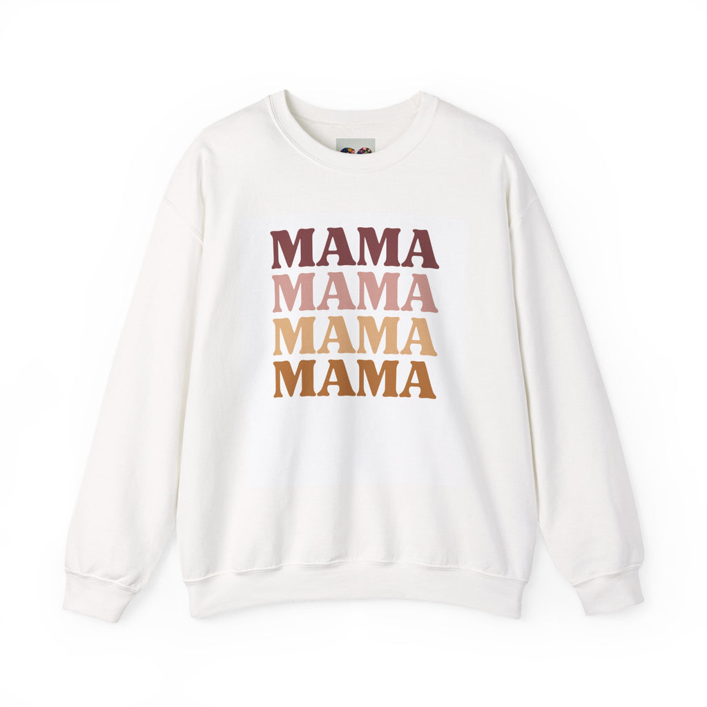 Mama Retro Stack Sweatshirt – Vintage Mom Crewneck, Mother's Day Gift