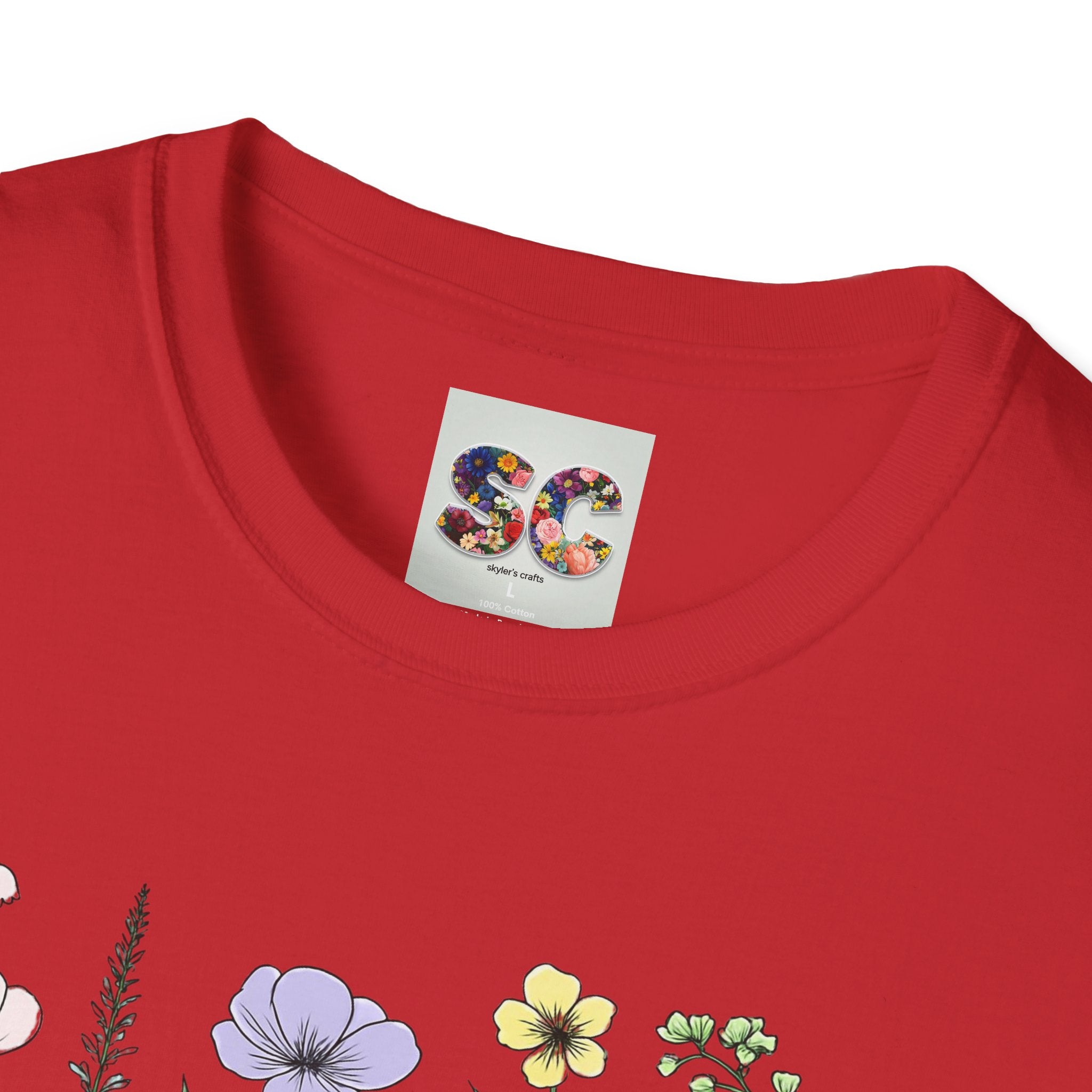 Wildflower Garden T‑Shirt — "You Belong Among the Wildflowers" Floral Tee
