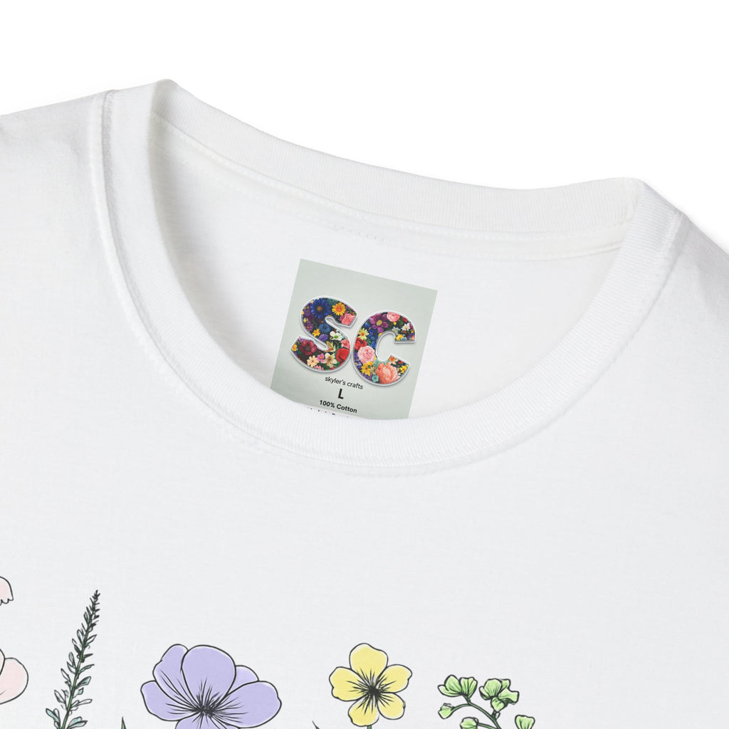 Wildflower Garden T‑Shirt — "You Belong Among the Wildflowers" Floral Tee