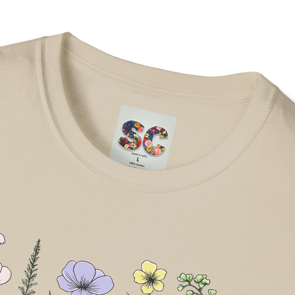 Wildflower Garden T‑Shirt — "You Belong Among the Wildflowers" Floral Tee