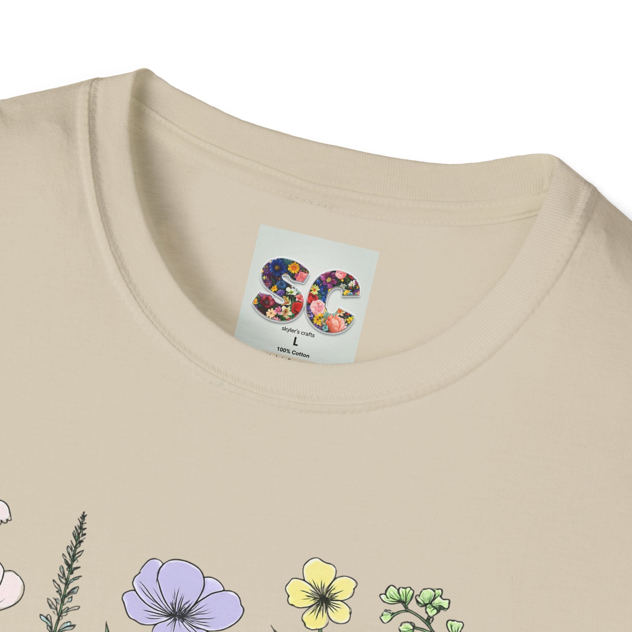 Wildflower Garden T‑Shirt — "You Belong Among the Wildflowers" Floral Tee