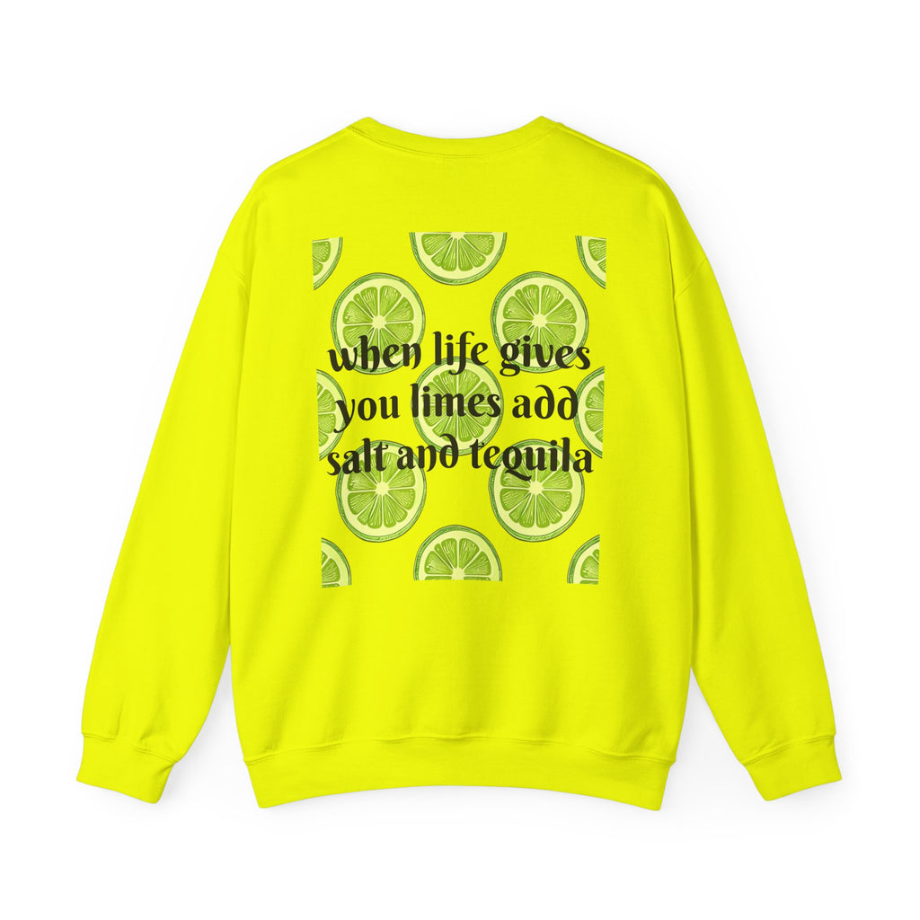 Crewneck Sweatshirt — Margarita Cocktail Graphic
