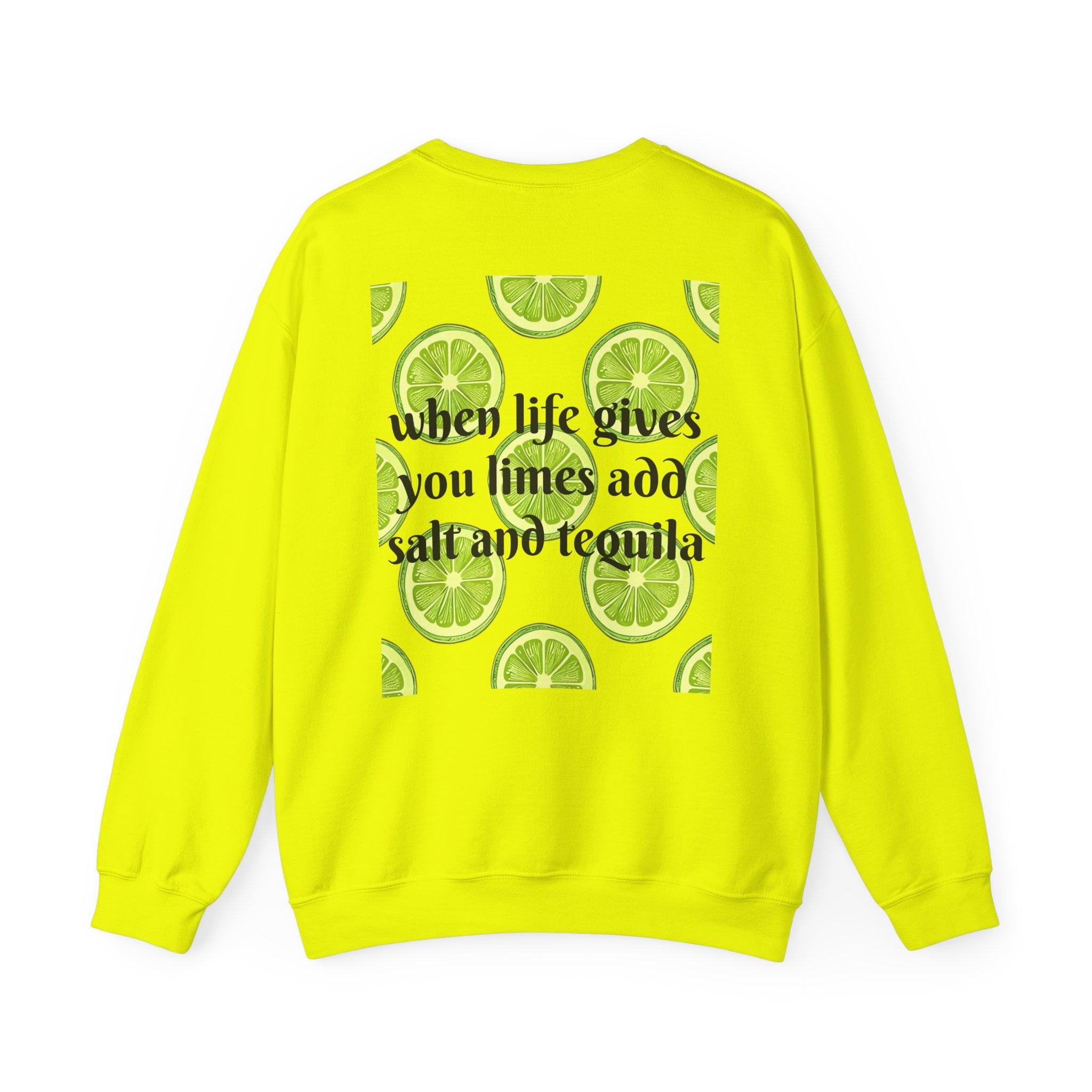 Crewneck Sweatshirt — Margarita Cocktail Graphic
