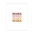 Mama Retro Stack Kiss-Cut Sticker — Motherhood Laptop & Water Bottle Decal