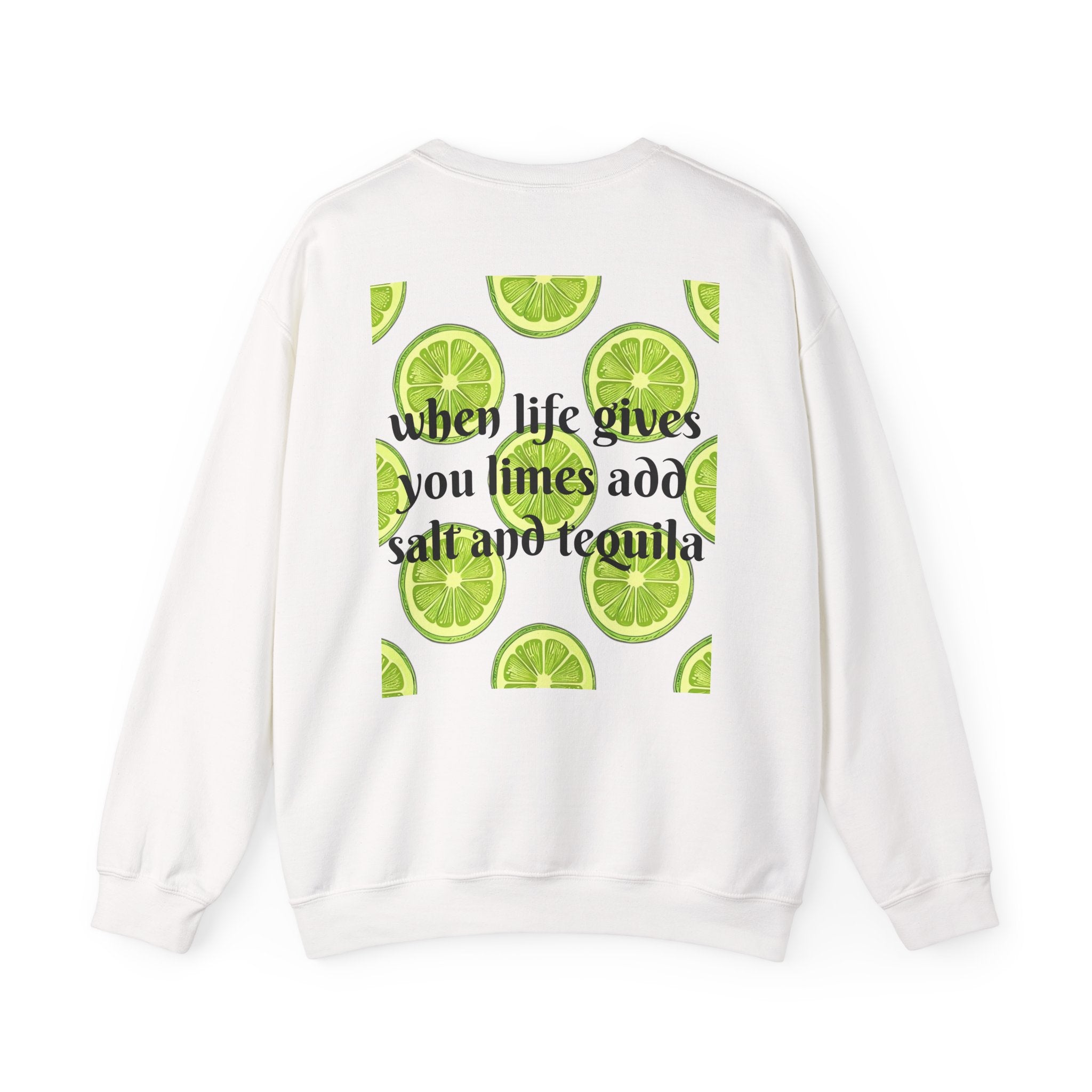 Crewneck Sweatshirt — Margarita Cocktail Graphic