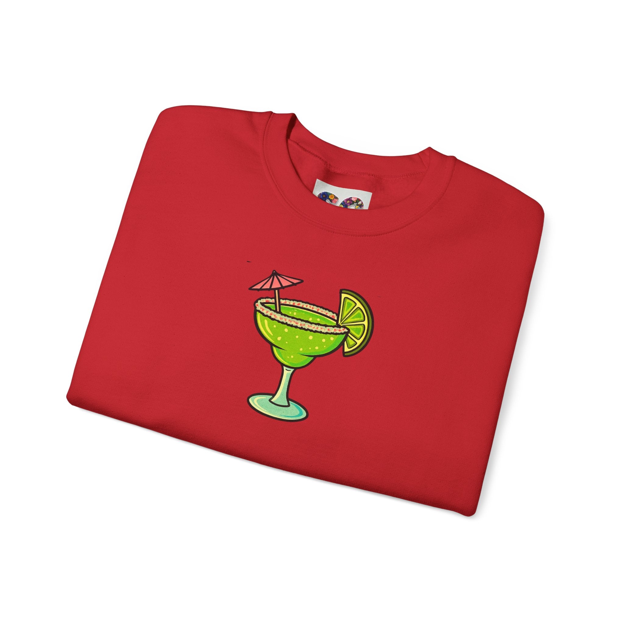 Crewneck Sweatshirt — Margarita Cocktail Graphic