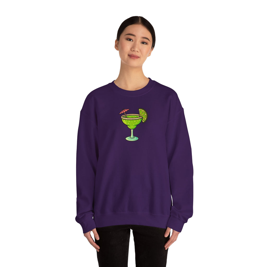 Crewneck Sweatshirt — Margarita Cocktail Graphic