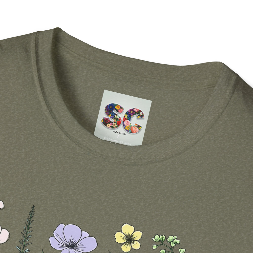 Wildflower Garden T‑Shirt — "You Belong Among the Wildflowers" Floral Tee