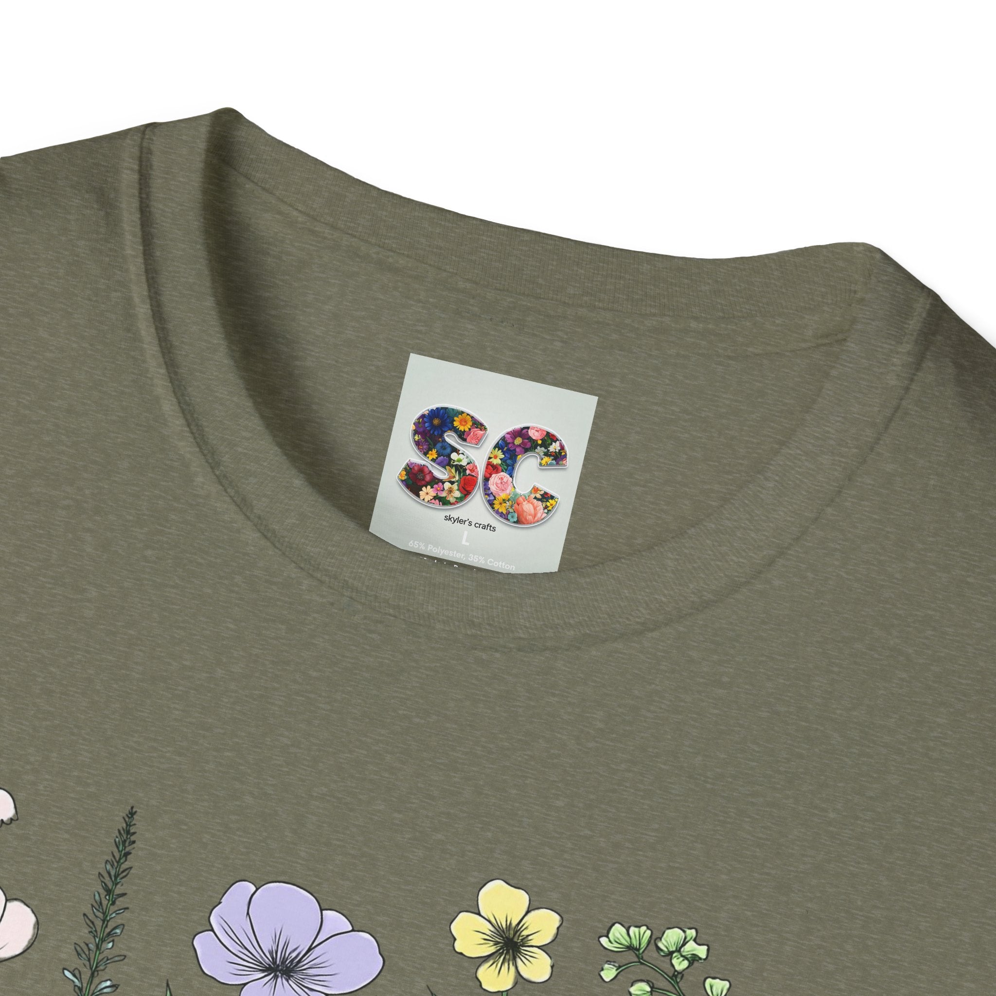 Wildflower Garden T‑Shirt — "You Belong Among the Wildflowers" Floral Tee