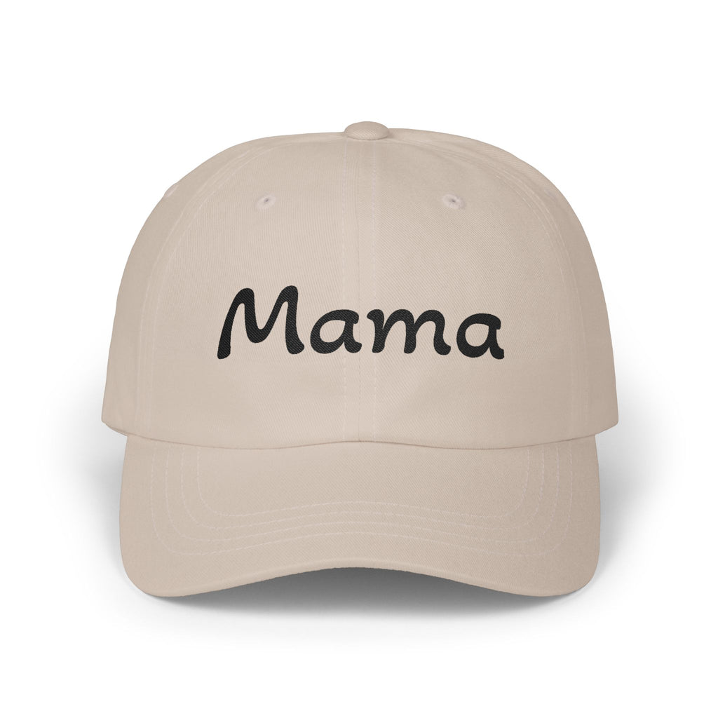 Mama Embroidered Dad Cap — Classic Cotton Baseball Hat for Moms