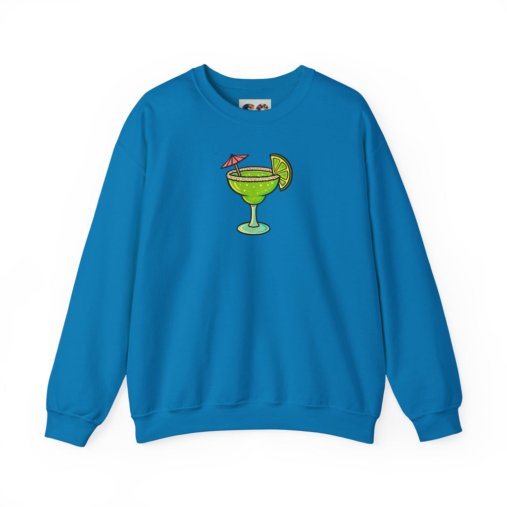 Crewneck Sweatshirt — Margarita Cocktail Graphic