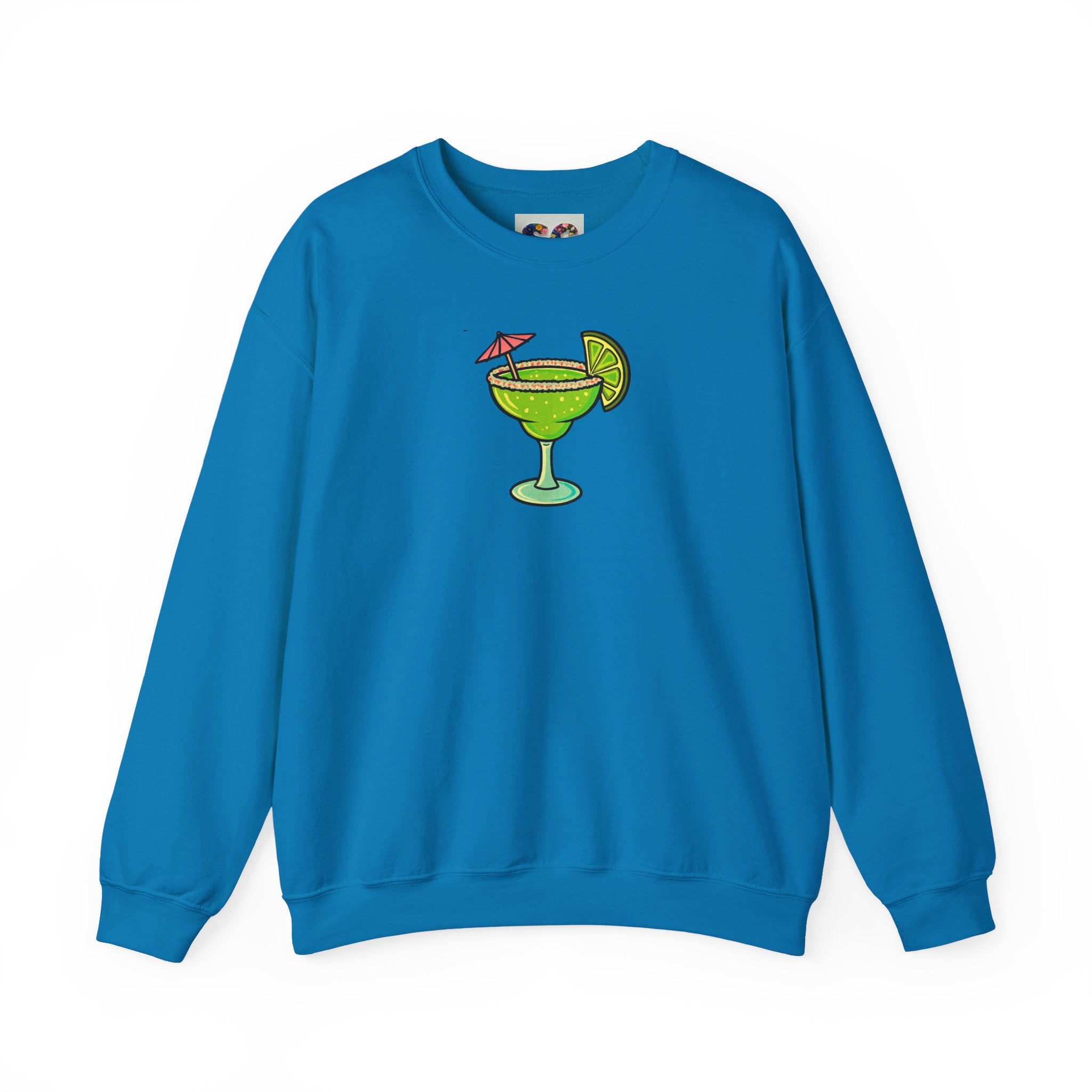 Crewneck Sweatshirt — Margarita Cocktail Graphic