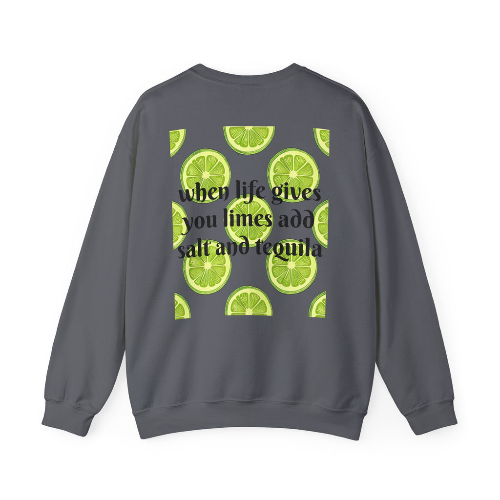 Crewneck Sweatshirt — Margarita Cocktail Graphic