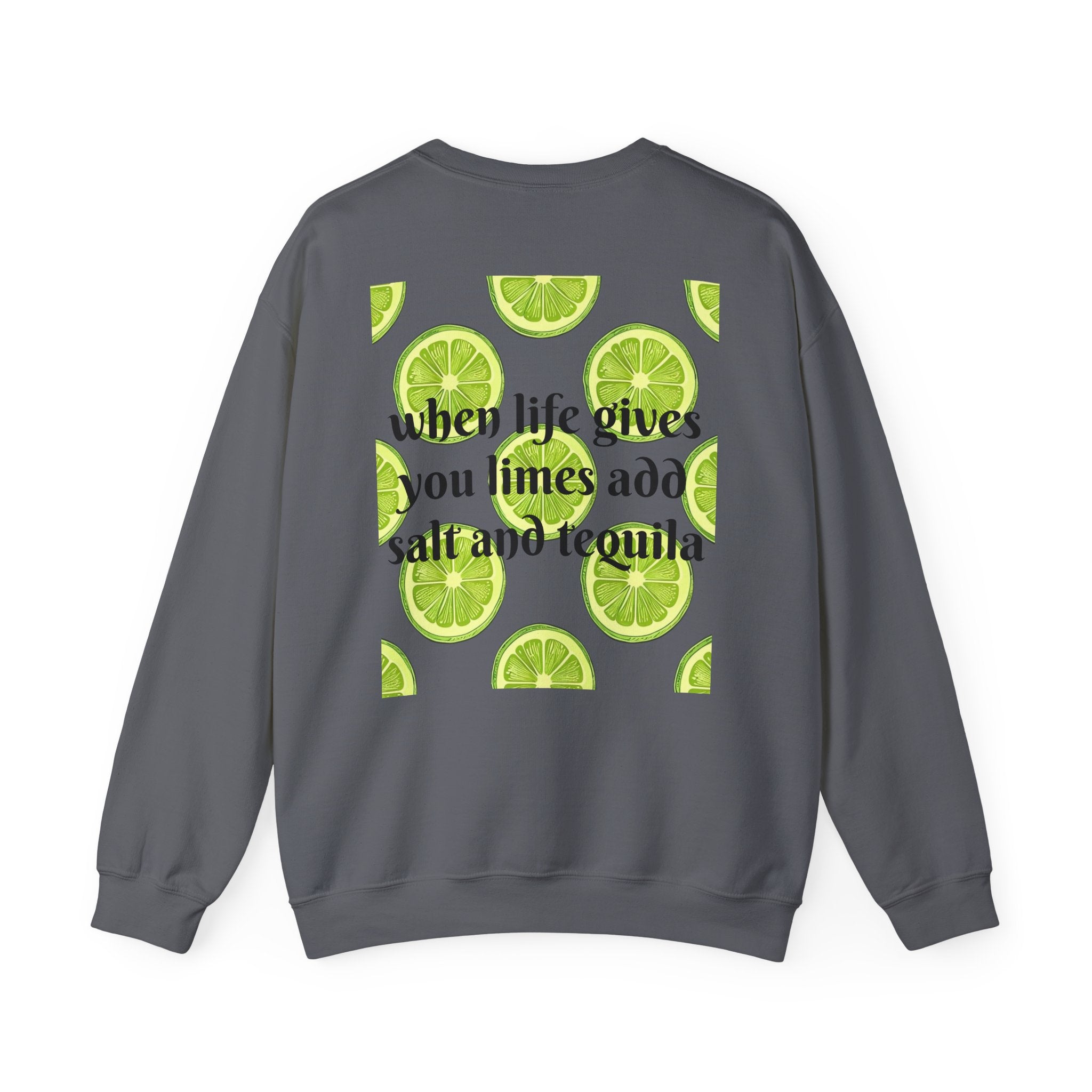 Crewneck Sweatshirt — Margarita Cocktail Graphic