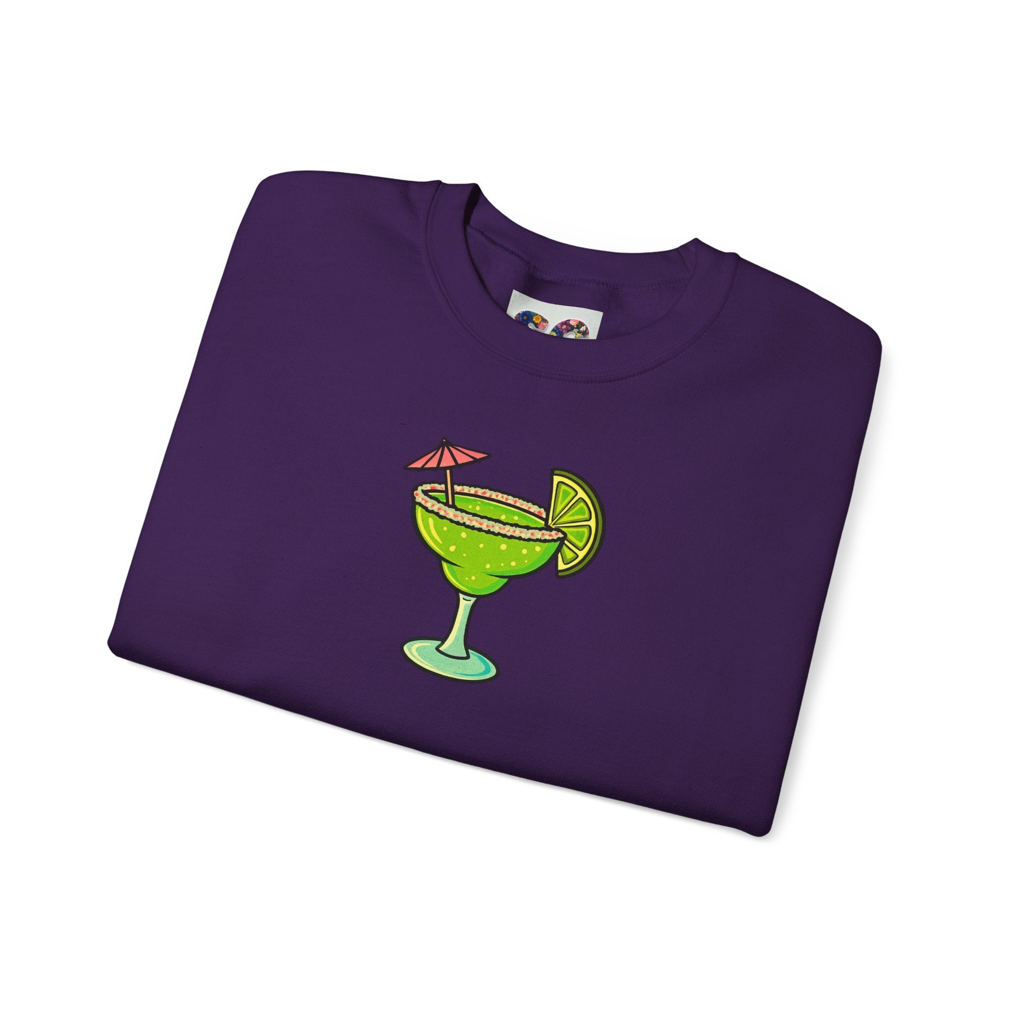 Crewneck Sweatshirt — Margarita Cocktail Graphic