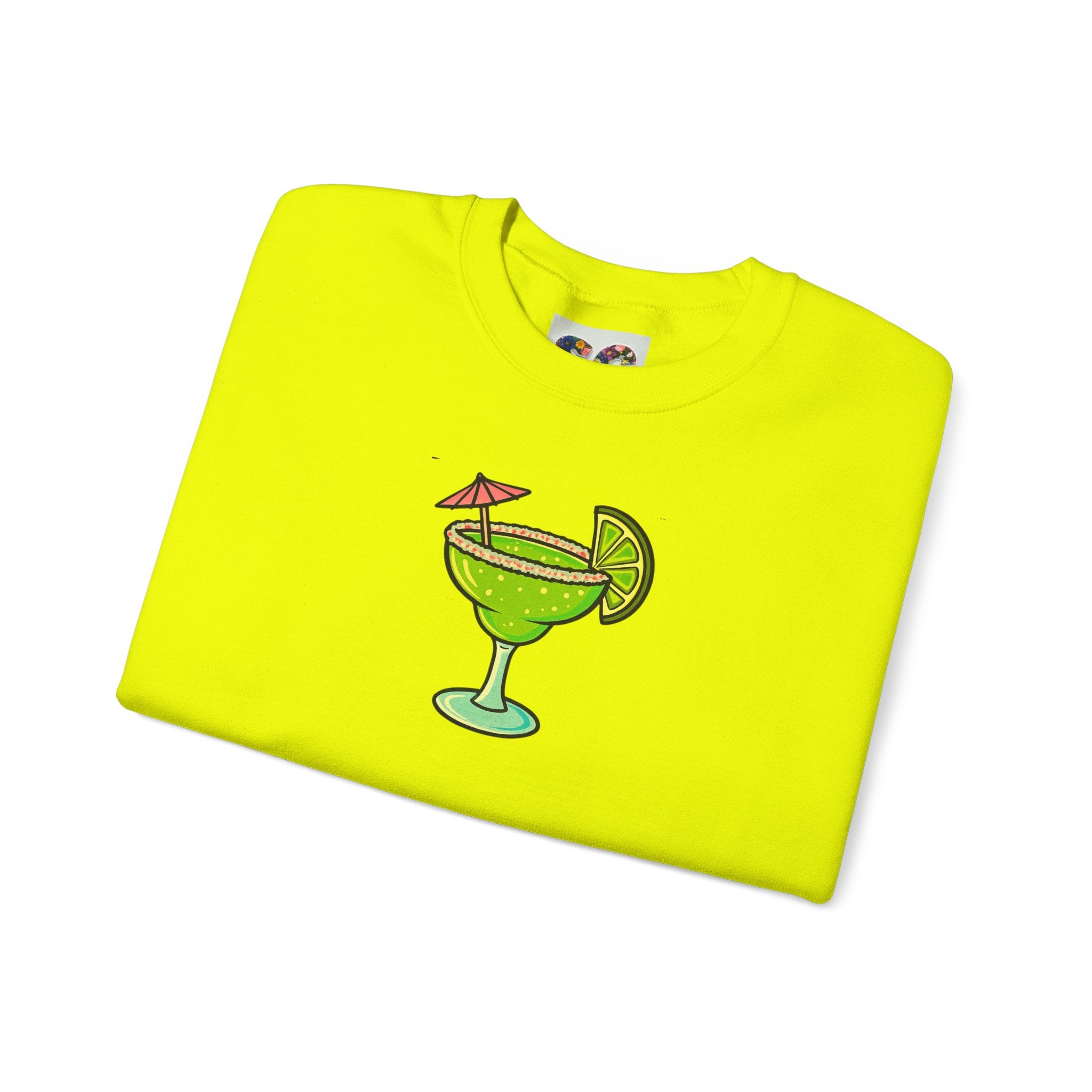 Crewneck Sweatshirt — Margarita Cocktail Graphic
