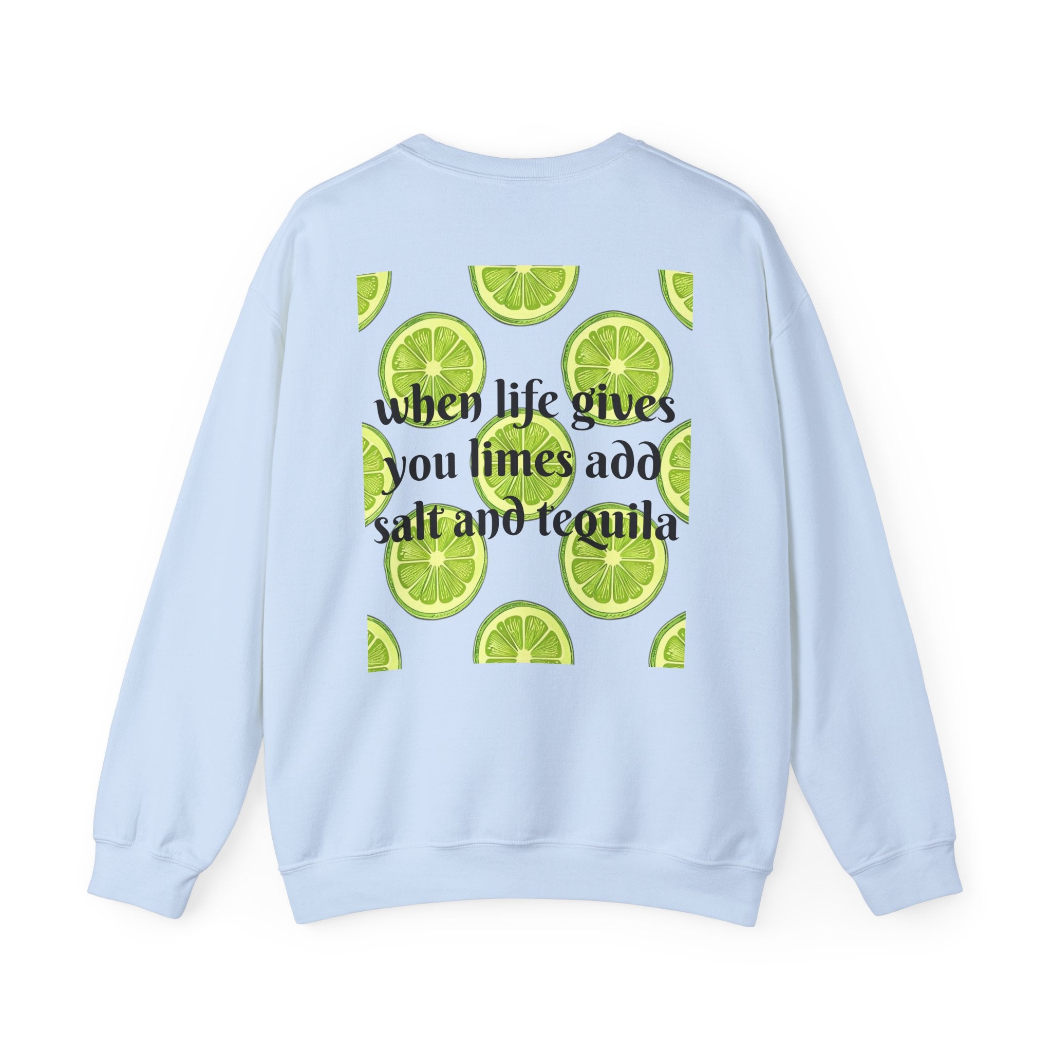 Crewneck Sweatshirt — Margarita Cocktail Graphic