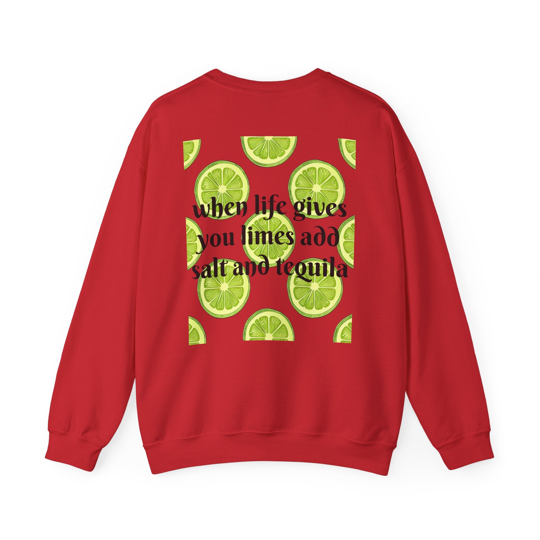 Crewneck Sweatshirt — Margarita Cocktail Graphic