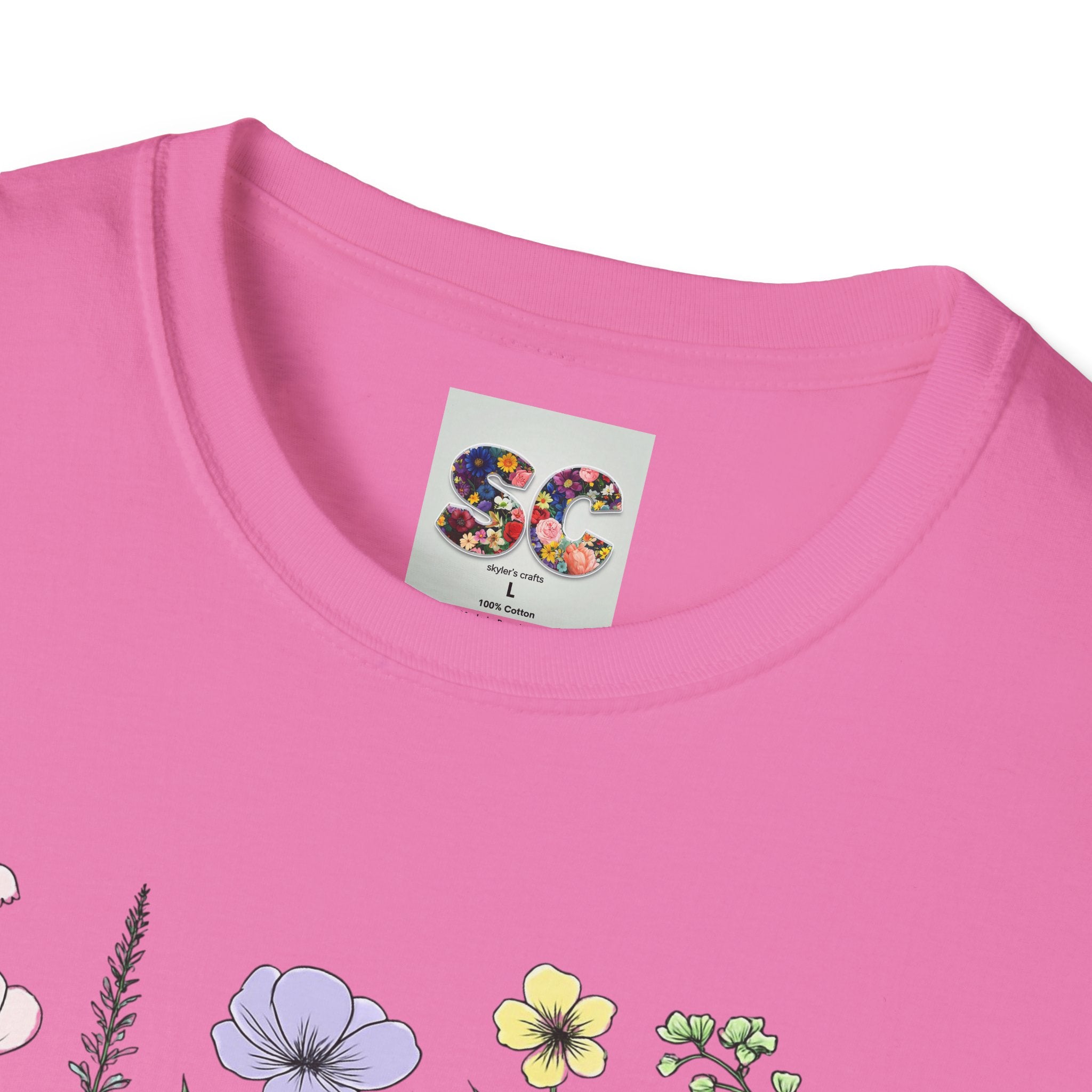 Wildflower Garden T‑Shirt — "You Belong Among the Wildflowers" Floral Tee