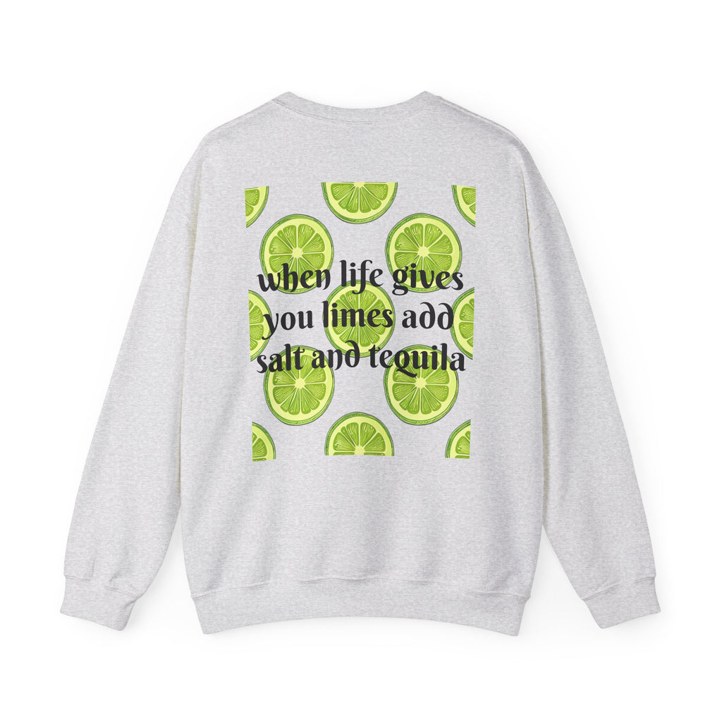 Crewneck Sweatshirt — Margarita Cocktail Graphic