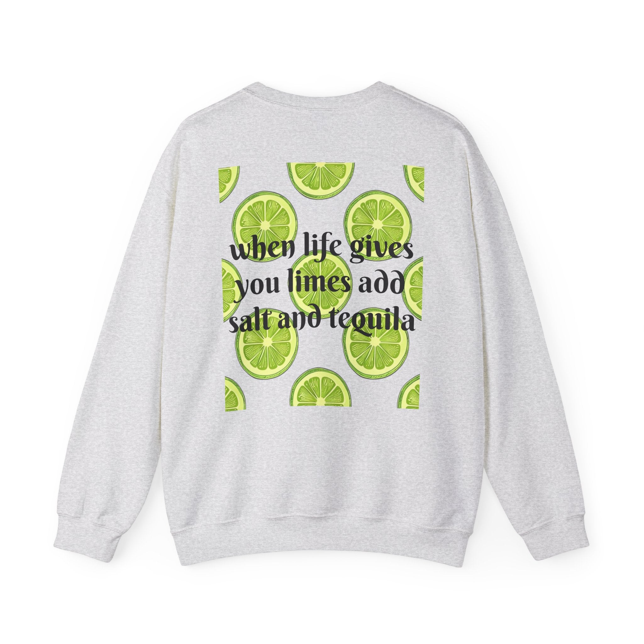 Crewneck Sweatshirt — Margarita Cocktail Graphic