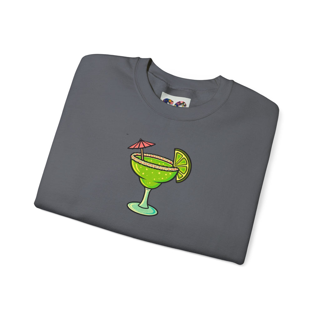 Crewneck Sweatshirt — Margarita Cocktail Graphic