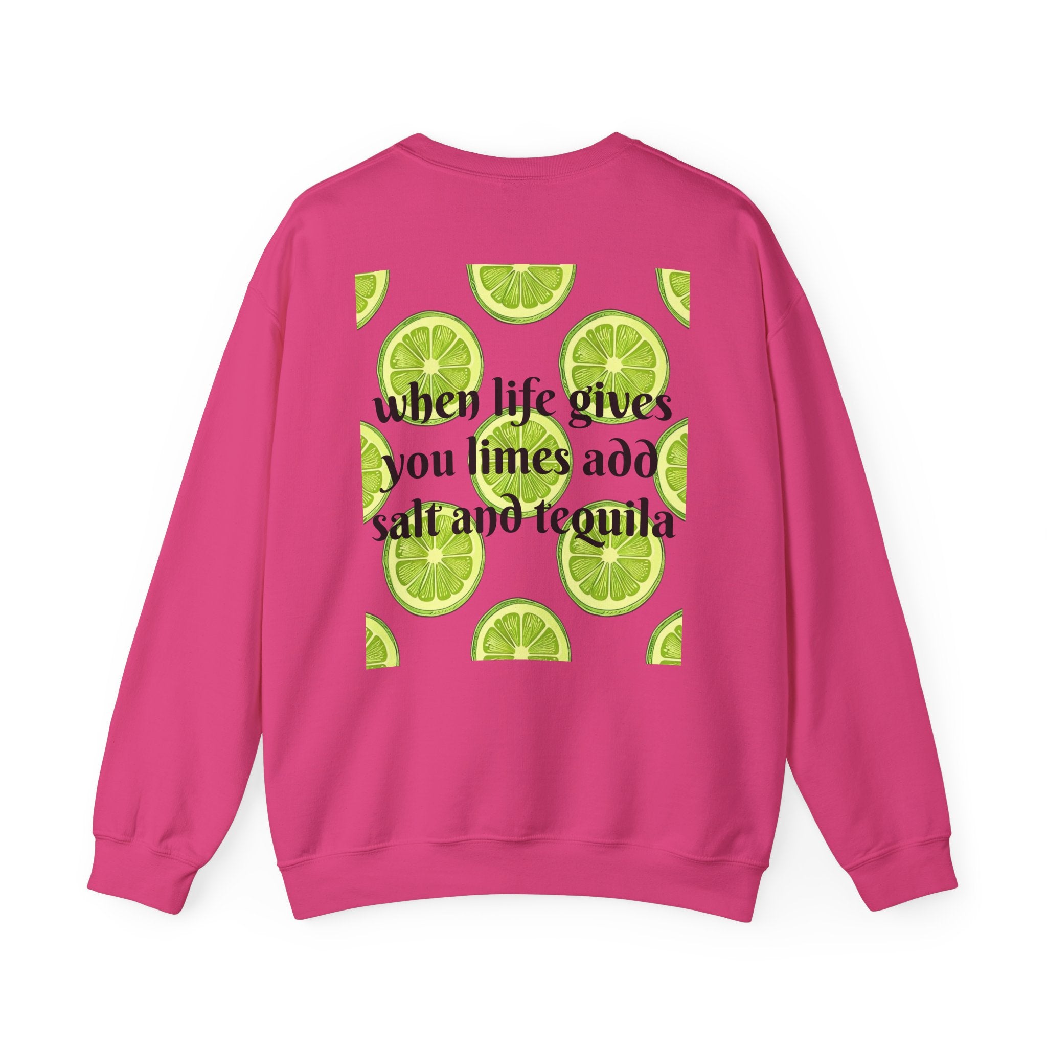 Crewneck Sweatshirt — Margarita Cocktail Graphic