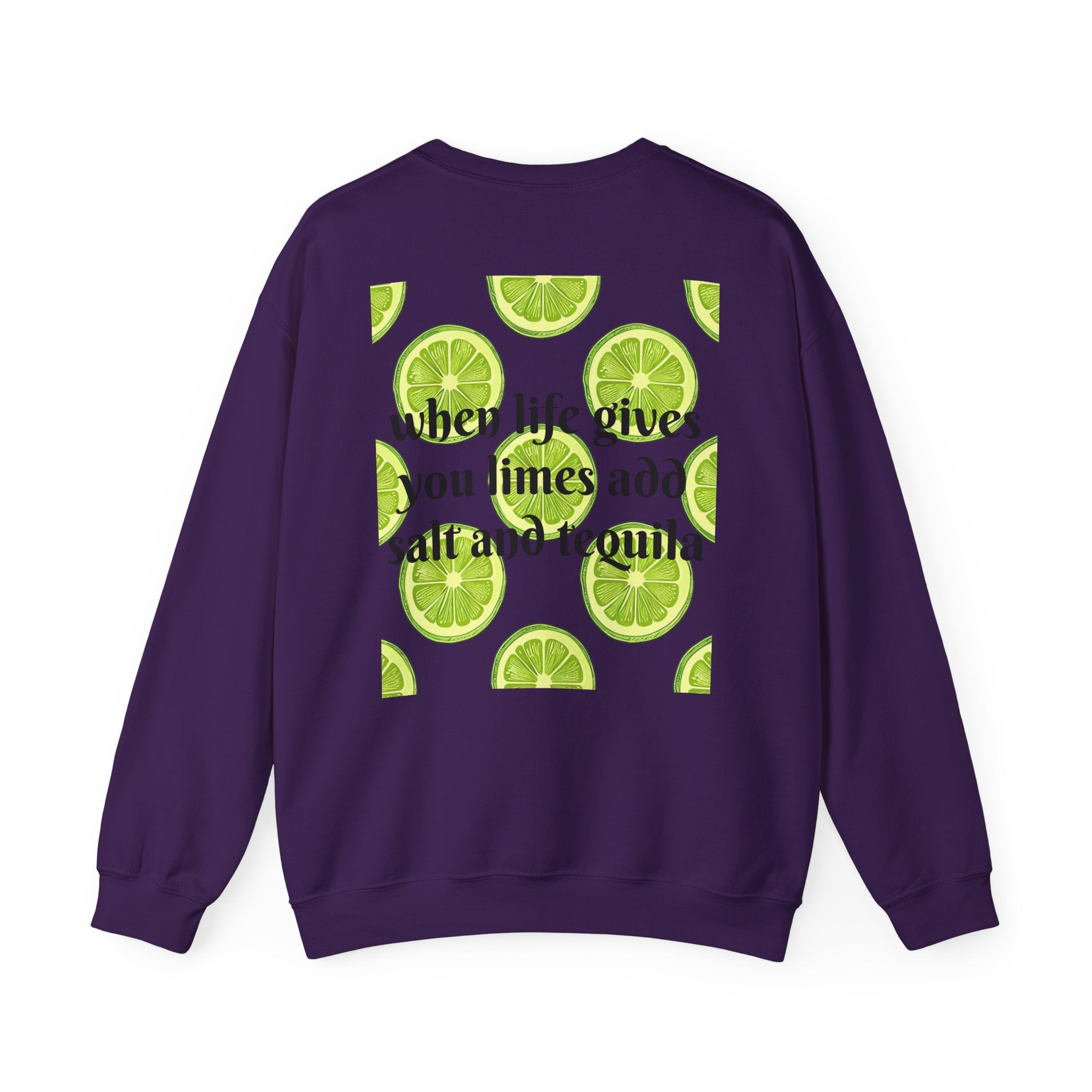 Crewneck Sweatshirt — Margarita Cocktail Graphic