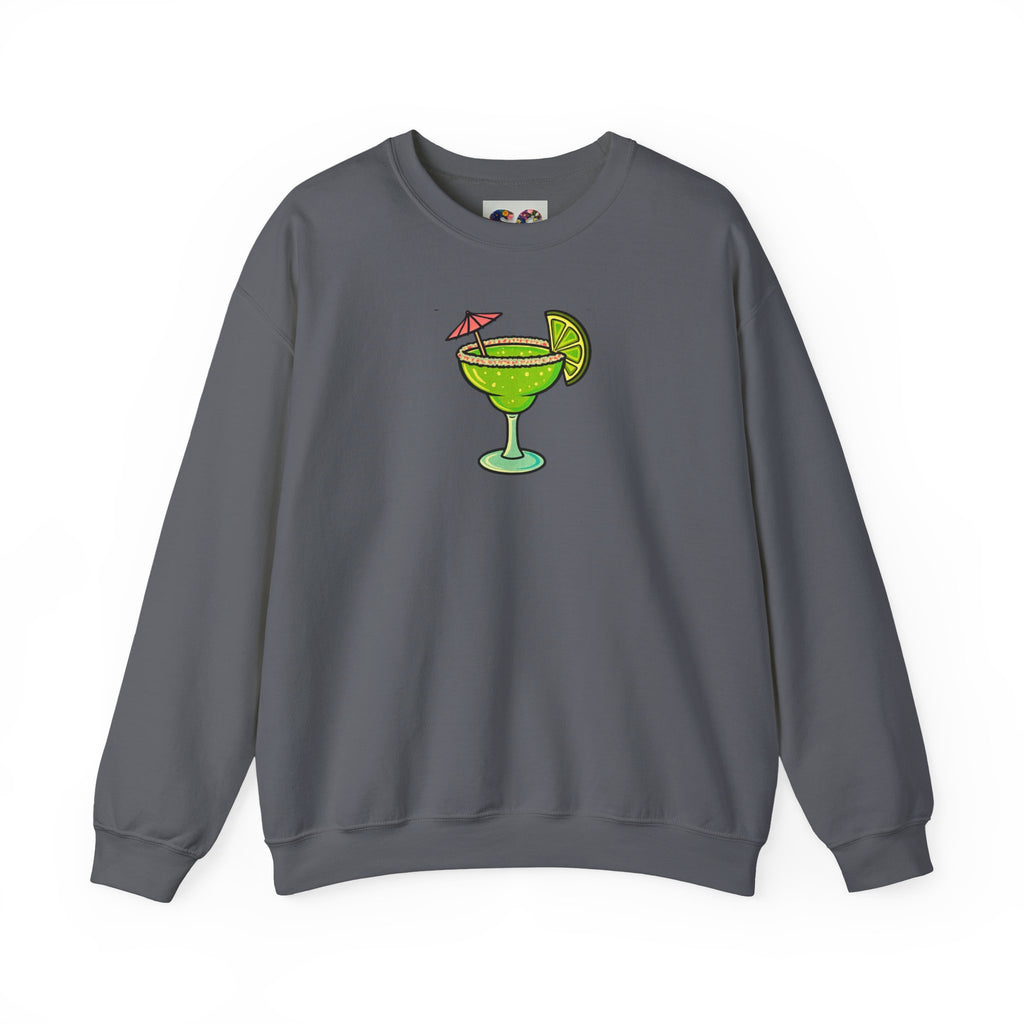 Crewneck Sweatshirt — Margarita Cocktail Graphic
