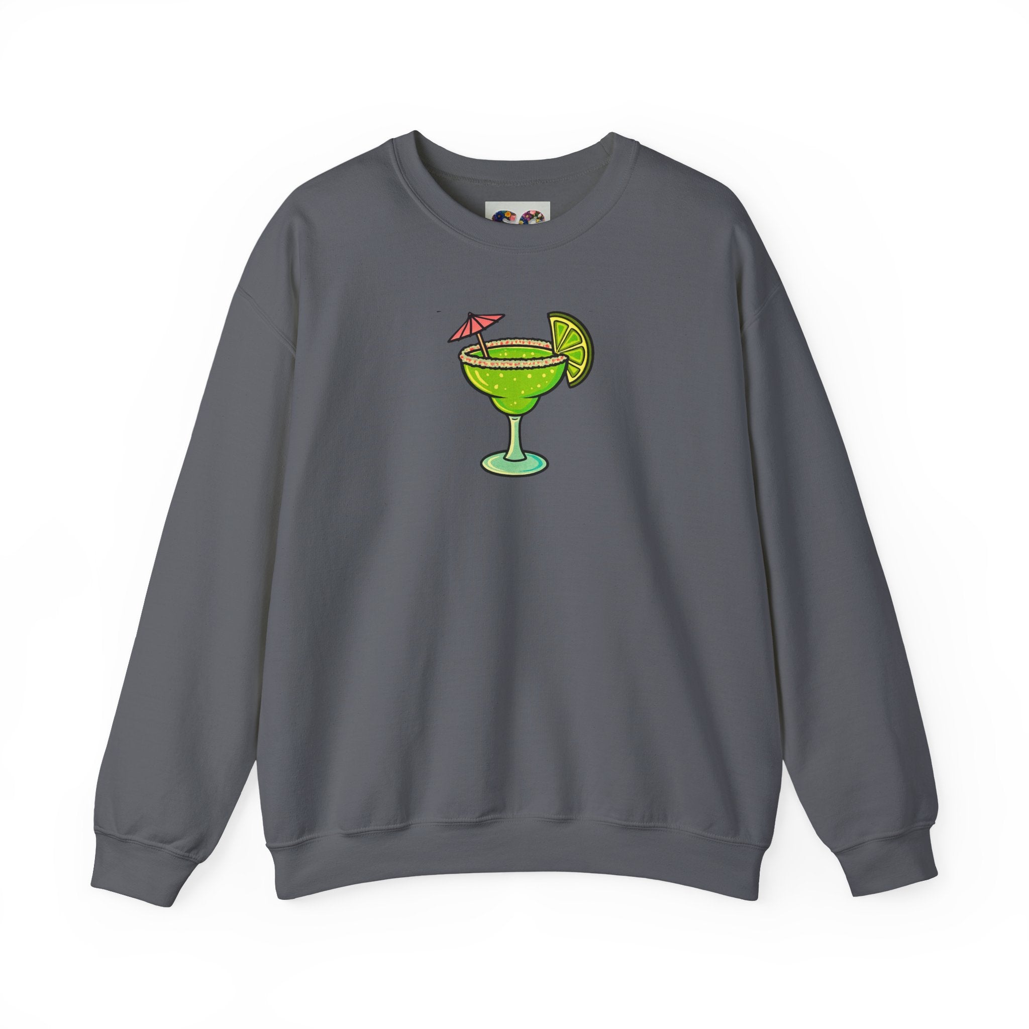 Crewneck Sweatshirt — Margarita Cocktail Graphic