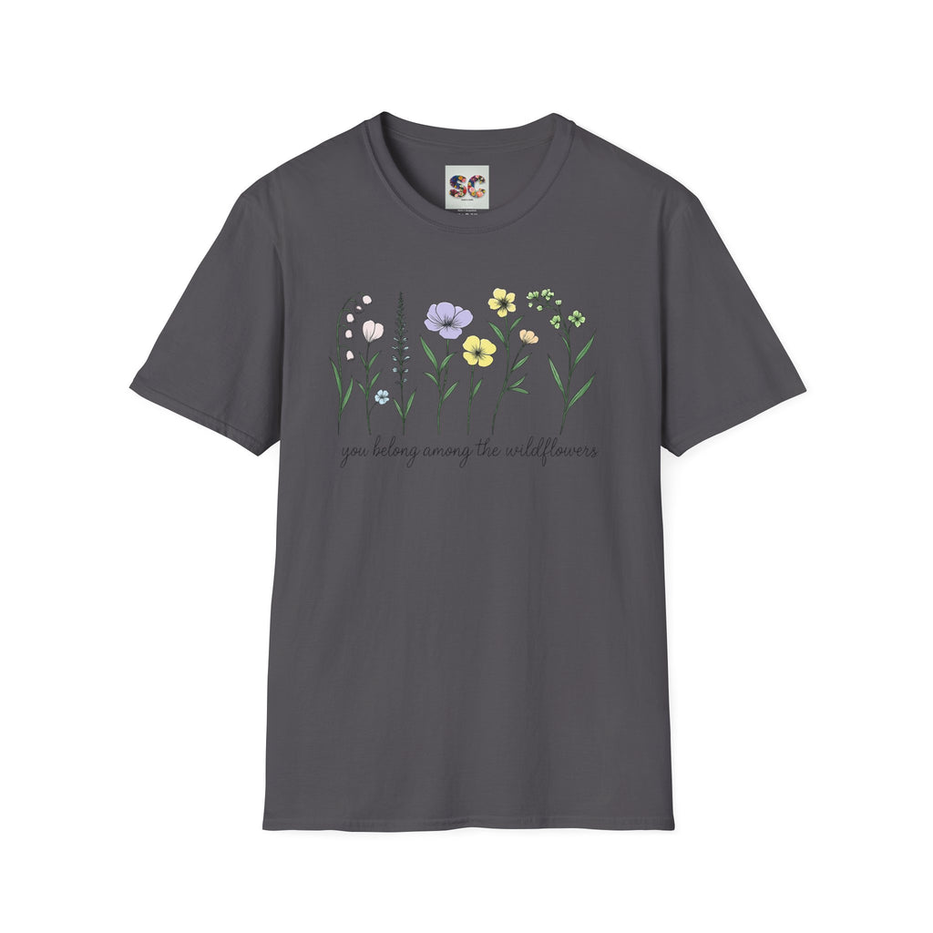 Wildflower Garden T‑Shirt — "You Belong Among the Wildflowers" Floral Tee