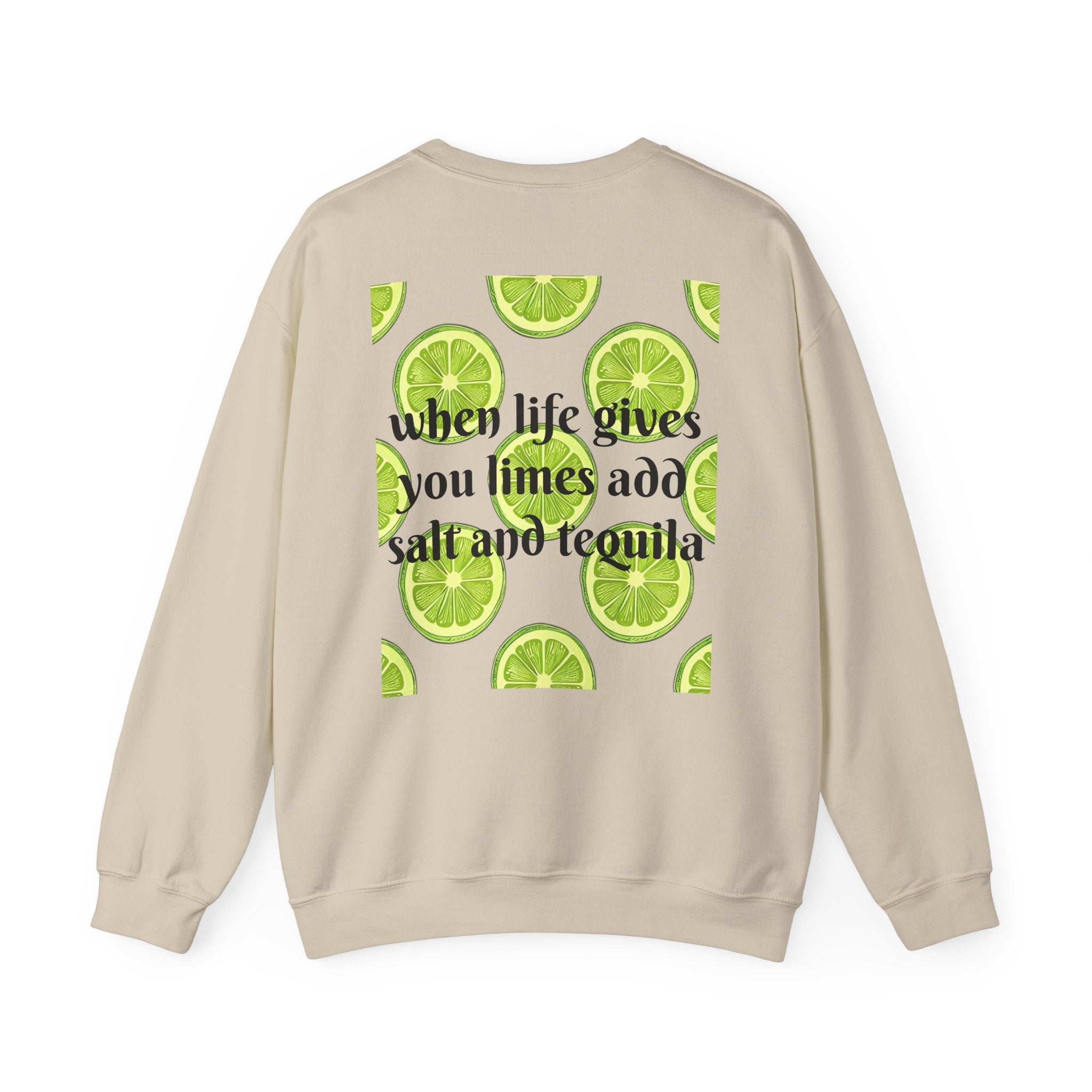 Crewneck Sweatshirt — Margarita Cocktail Graphic