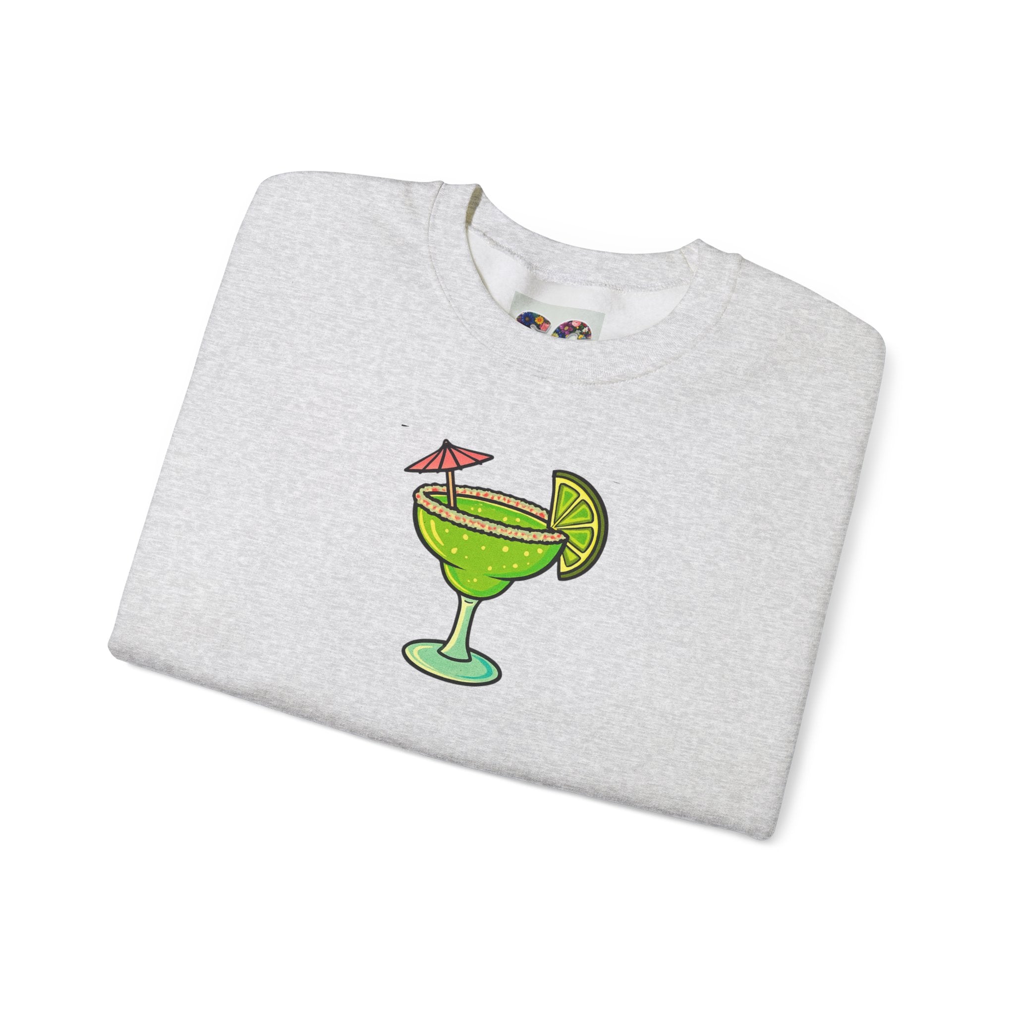 Crewneck Sweatshirt — Margarita Cocktail Graphic