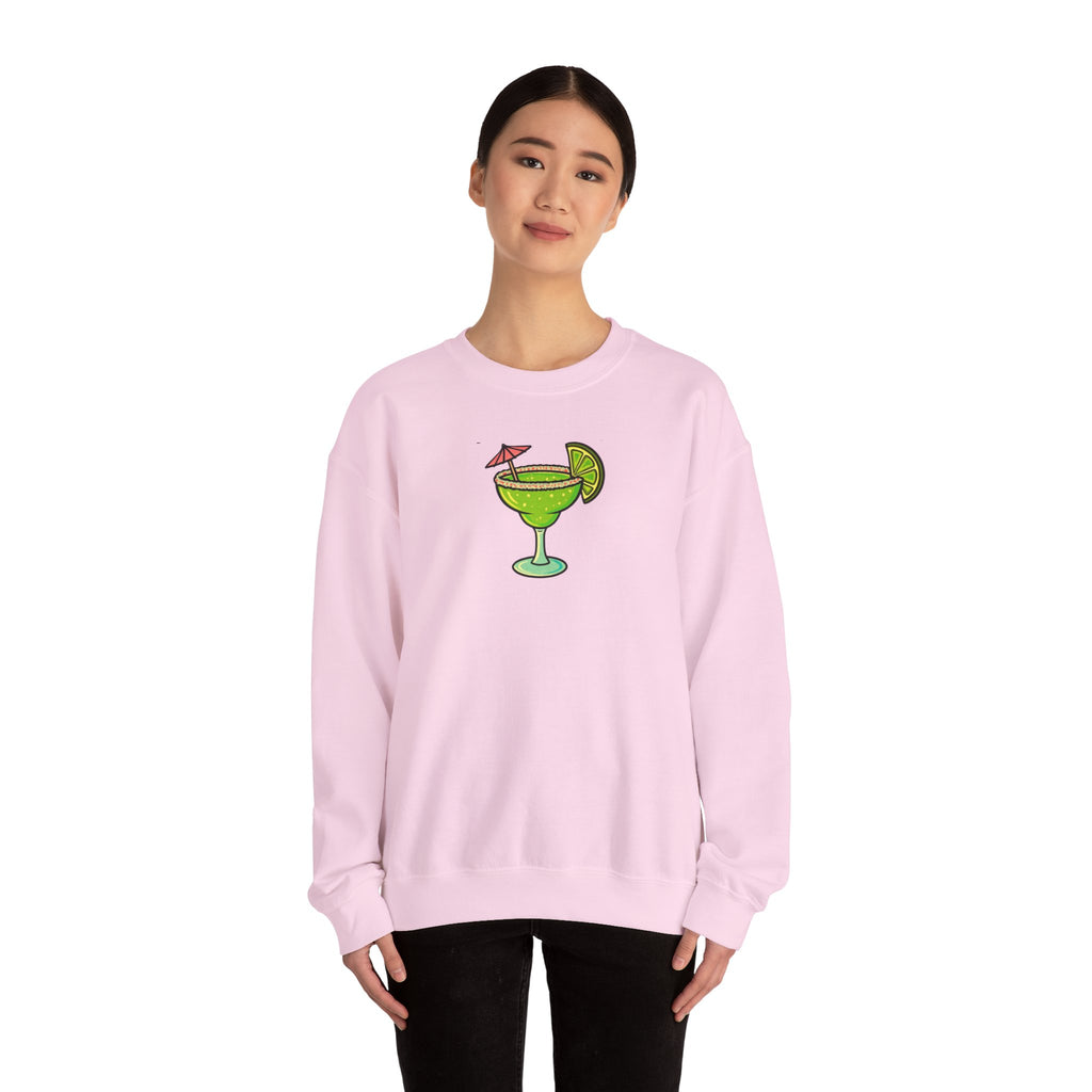 Crewneck Sweatshirt — Margarita Cocktail Graphic