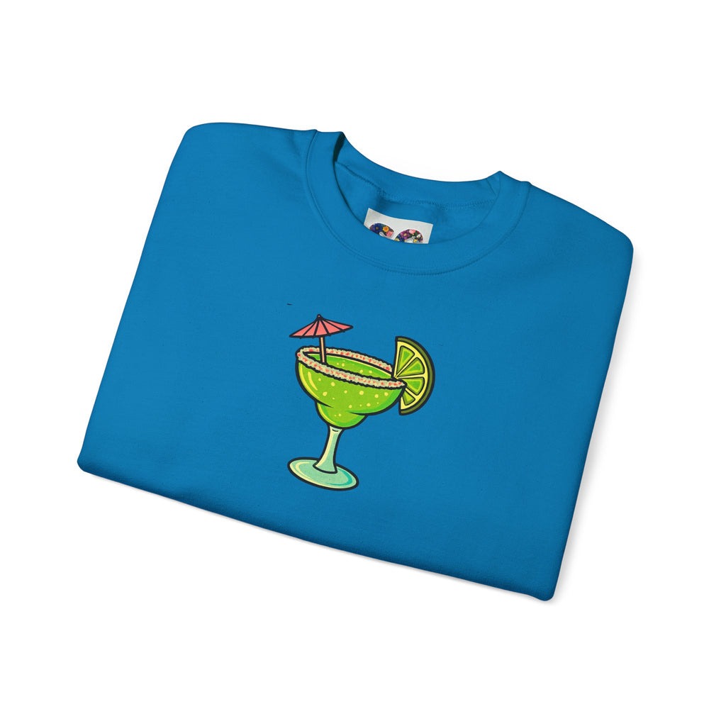Crewneck Sweatshirt — Margarita Cocktail Graphic